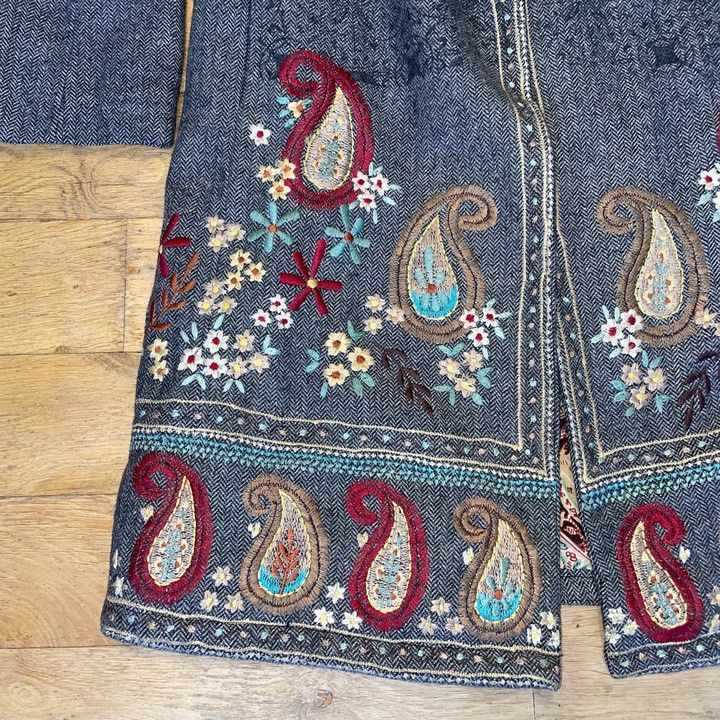 Vintage DERHY WOMEN'S FASHIONABLE VINTAGE RETRO COAT 55% WOOL Size S Size S / US 4 / IT 40 - 6 Thumbnail