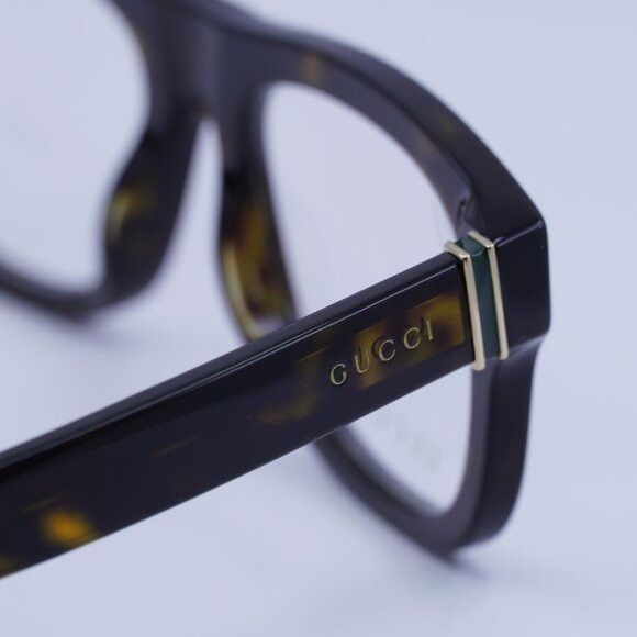 Gucci 🕶️ New Gucci GG1509O 002 Havana Eyeglasses 54mm Size ONE SIZE - 9 Thumbnail
