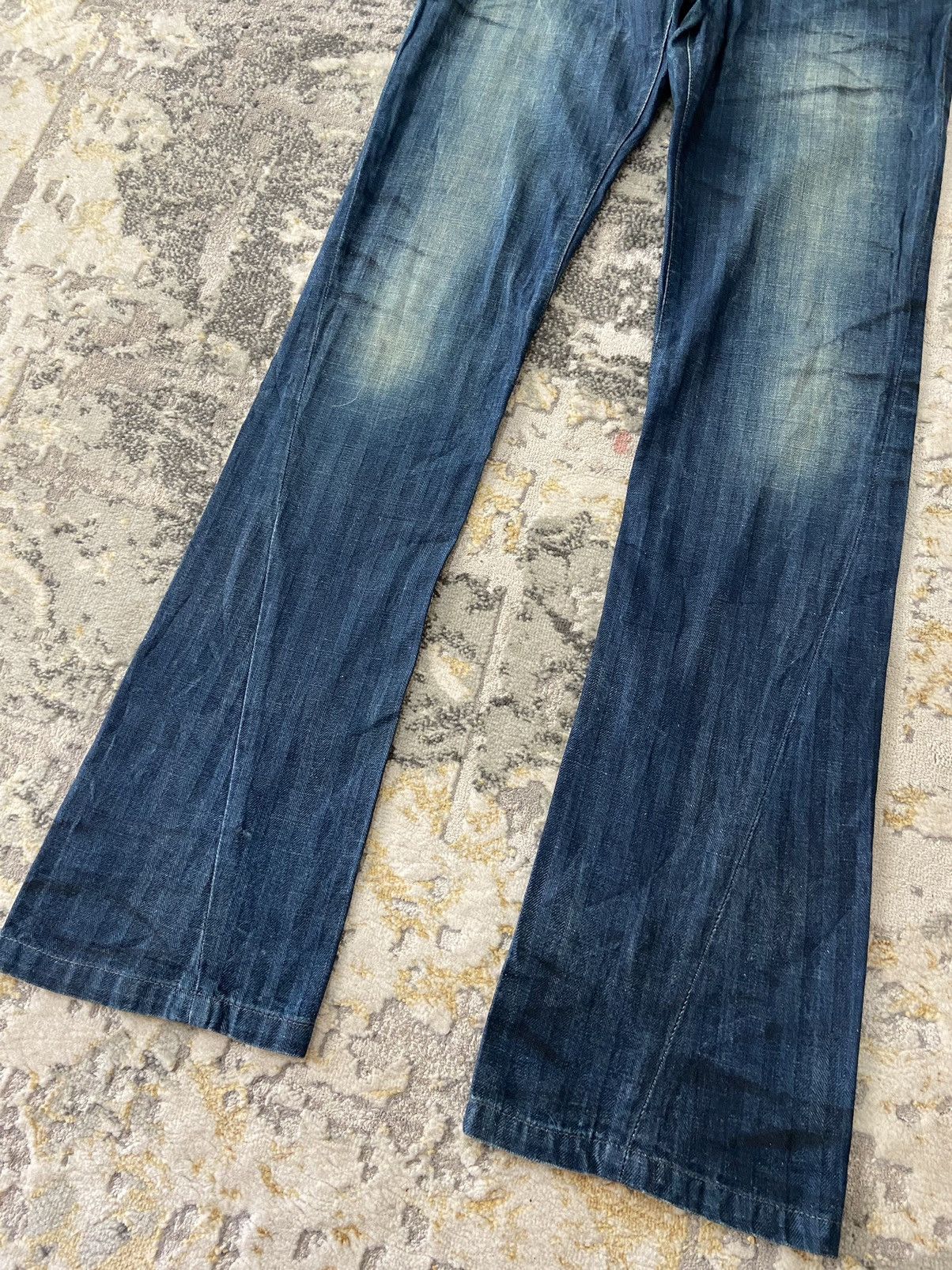If Six Was Nine × Japanese Brand × Tornado Mart TORNADO FLARE WIDE JEANS 70s VIBES ❤️‍🔥🇯🇵 Size US 34 / EU 50 - 3 Thumbnail