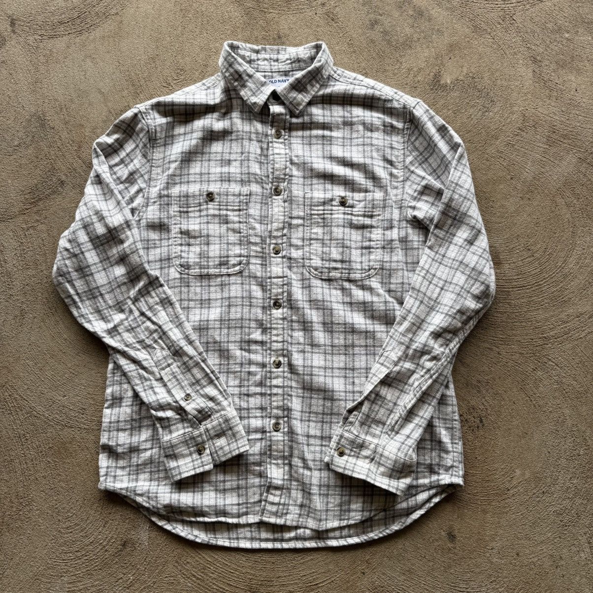 Other Vintage White Flannel Size US S / EU 44-46 / 1 - 1 Thumbnail