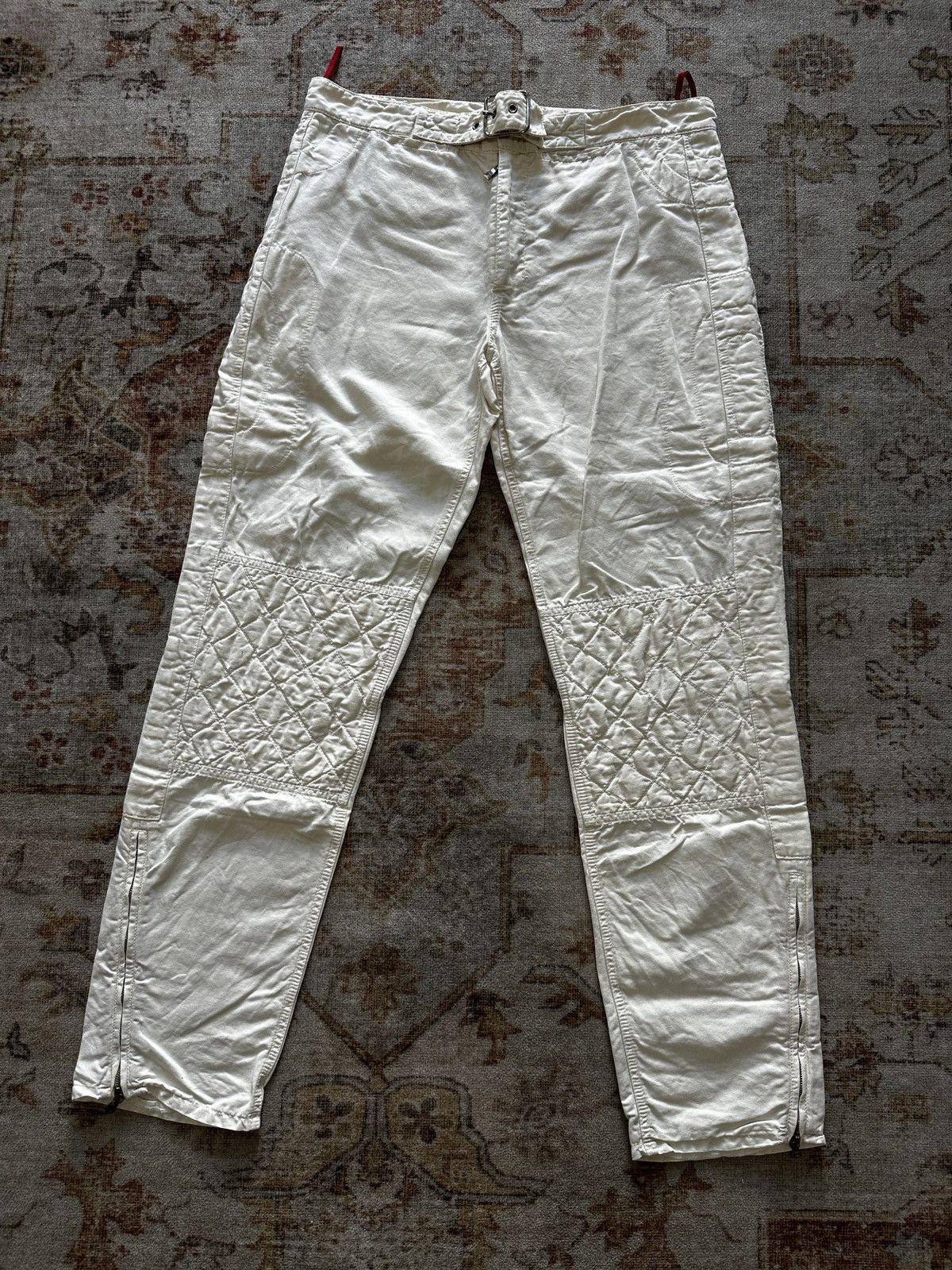 Prada Rare Vintage Prada Biker Pant Size US 34 / EU 50 - 1 Thumbnail
