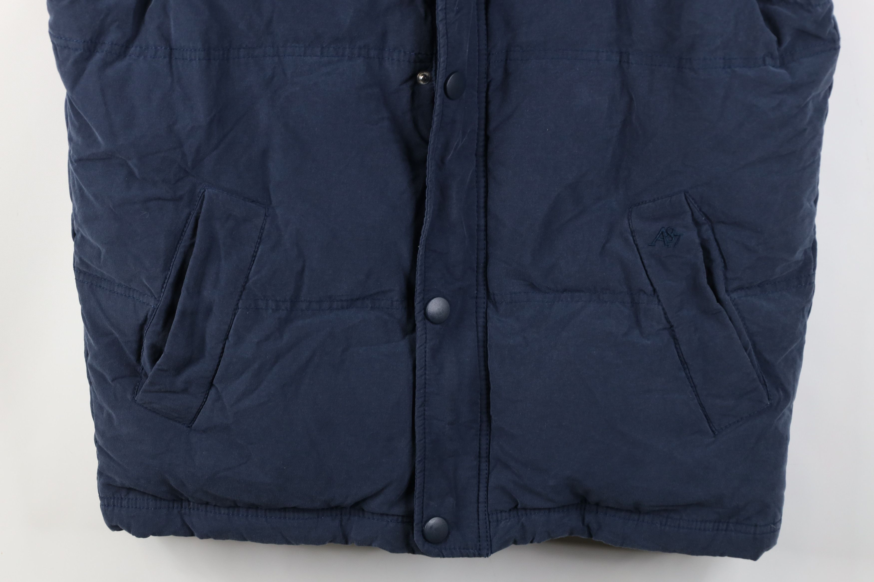 Aeropostale Vintage 90s Y2K Aeropostale Lined Duck Puffer Vest Jacket Size US L / EU 52-54 / 3 - 3 Thumbnail