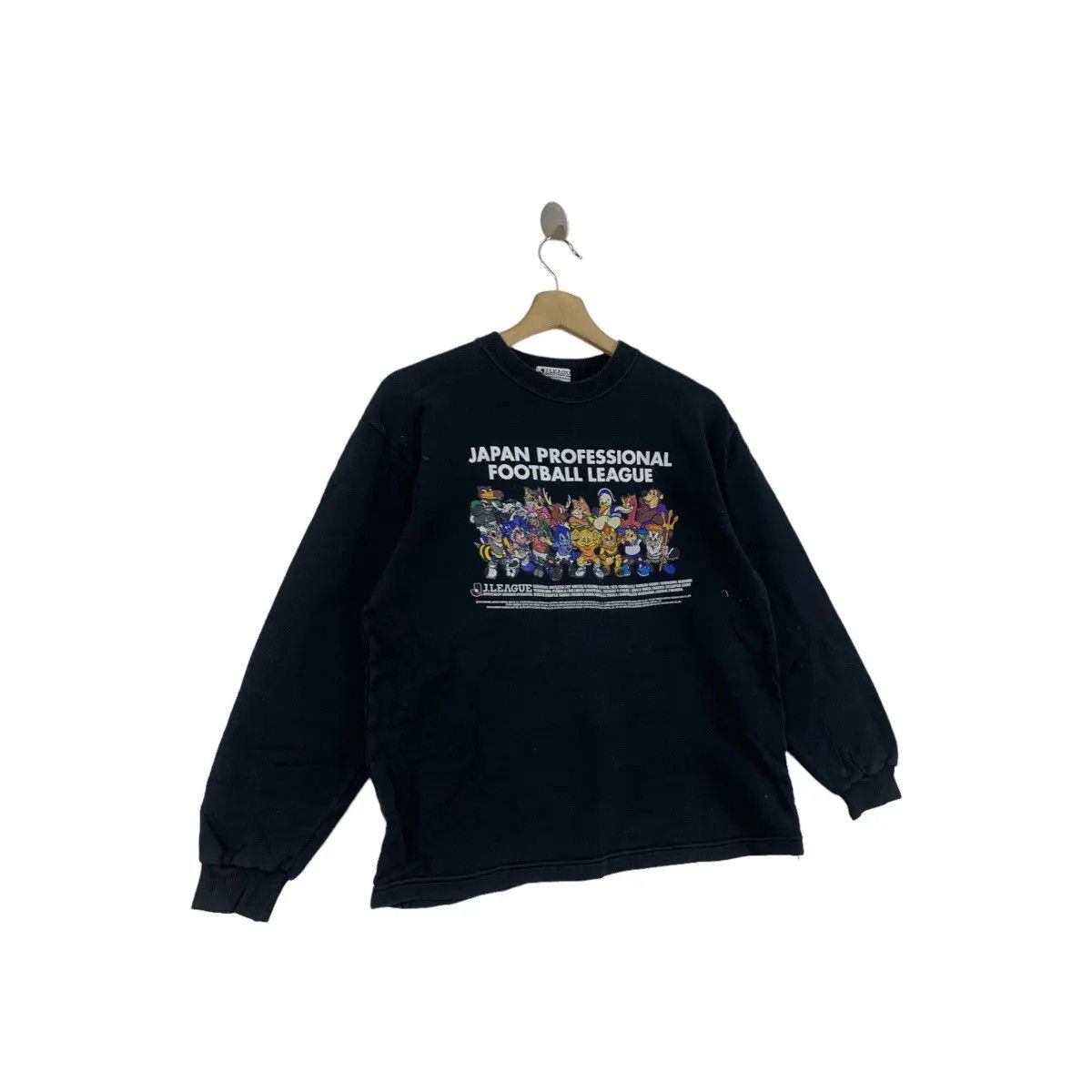 Vintage Vintage J LEAGUE JAPAN Football Mascot Anime Sweatshirt Size L / US 10 / IT 46 - 4 Thumbnail