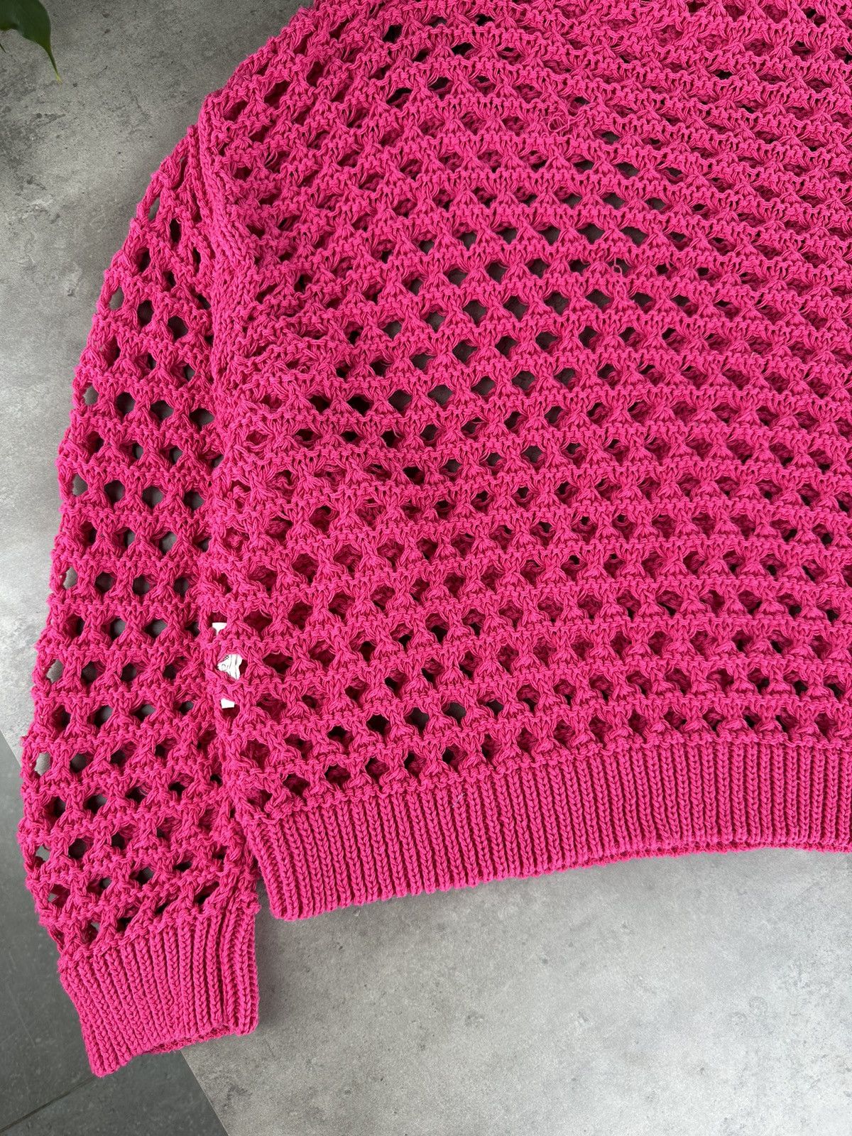 Miss Sixty Miss Sixty Mesh Knit Sweater Size L / US 10 / IT 46 - 11 Thumbnail