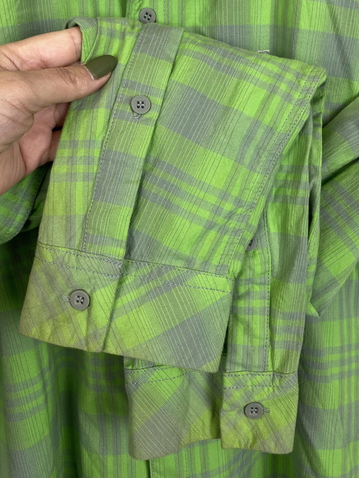 Diesel Vintage Diesel Buttons Up Plaid Shirt Long Sleeve Size XL Size US XL / EU 56 / 4 - 4 Thumbnail