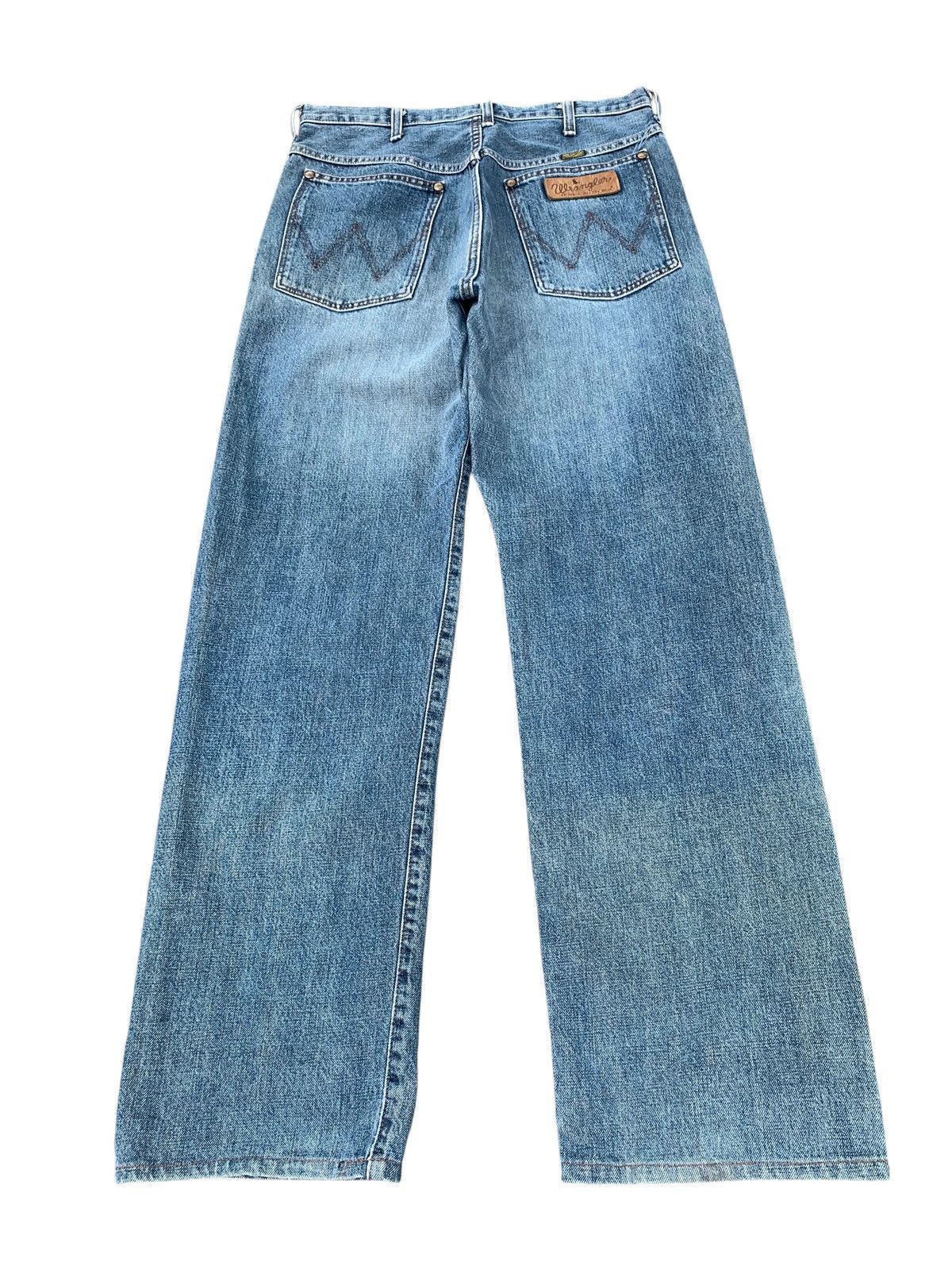 Wrangler VINTAGE WRANGLER SELVEDGE BAGGY JAPANESE FADED DENIM Size US 31 - 4 Thumbnail
