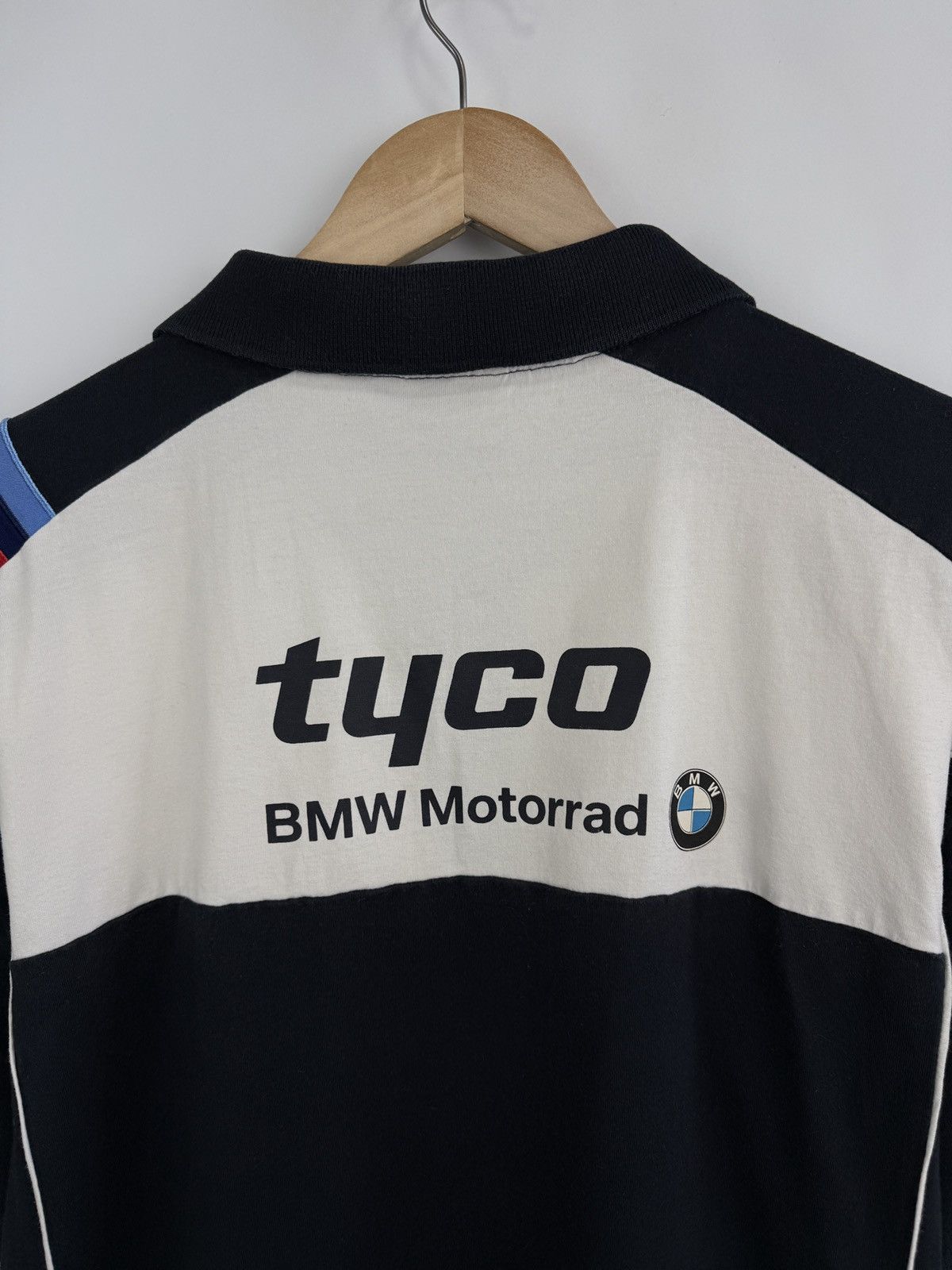 BMW 🇩🇪 Vintage BMW Motorrad Tyco Akrapovic Racing Team Polo Shirt Size US XXL / EU 58 / 5 - 14 Thumbnail