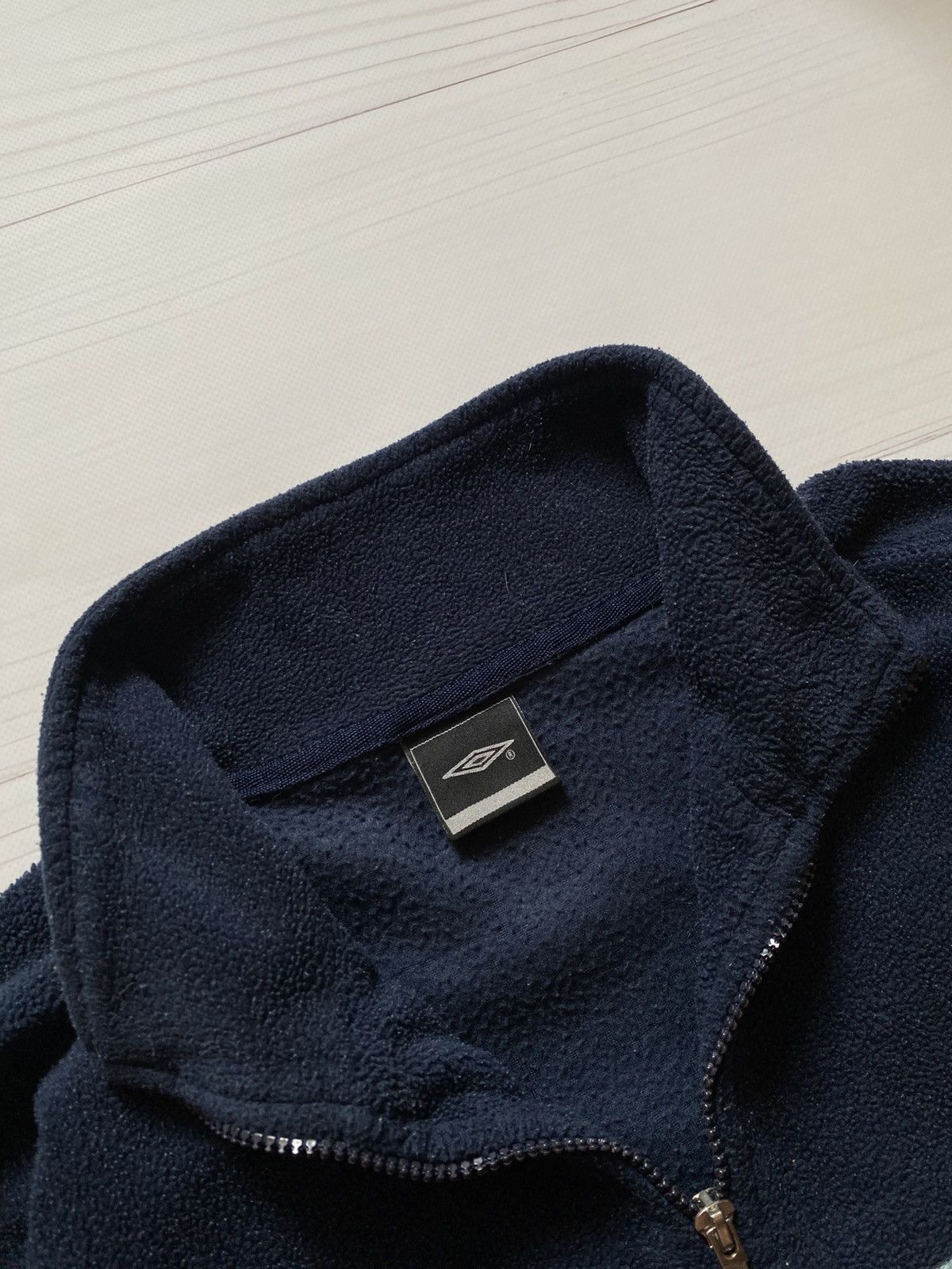 Umbro Vintage 00’s Umbro Embroidered Logo 1/3 zip fleece jacket Size US XL / EU 56 / 4 - 3 Thumbnail