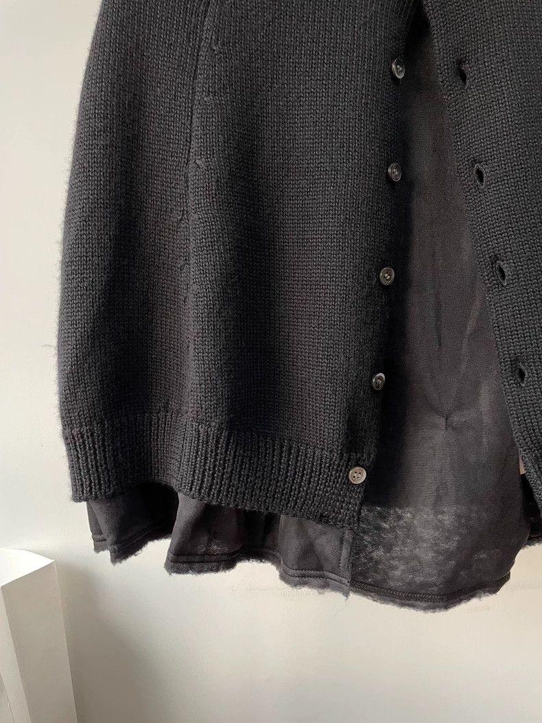 Comme des Garcons Comme Des Garcons Black Knitwear Cape Size XS / US 0-2 / IT 36-38 - 4 Thumbnail