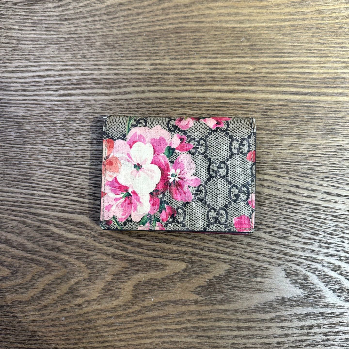 Gucci Gucci GG Monogram Floral Short Wallet & Card Holder Size ONE SIZE - 2 Thumbnail
