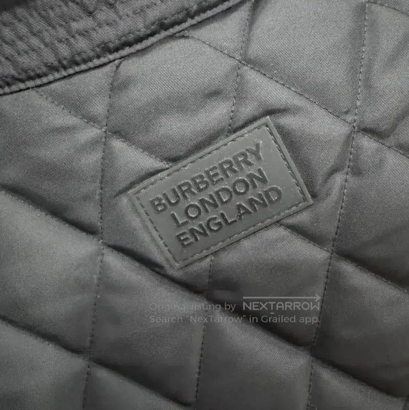 Burberry Burberry Men's Black Short Quilted Down Vest. Size US M / EU 48-50 / 2 - 7 Thumbnail