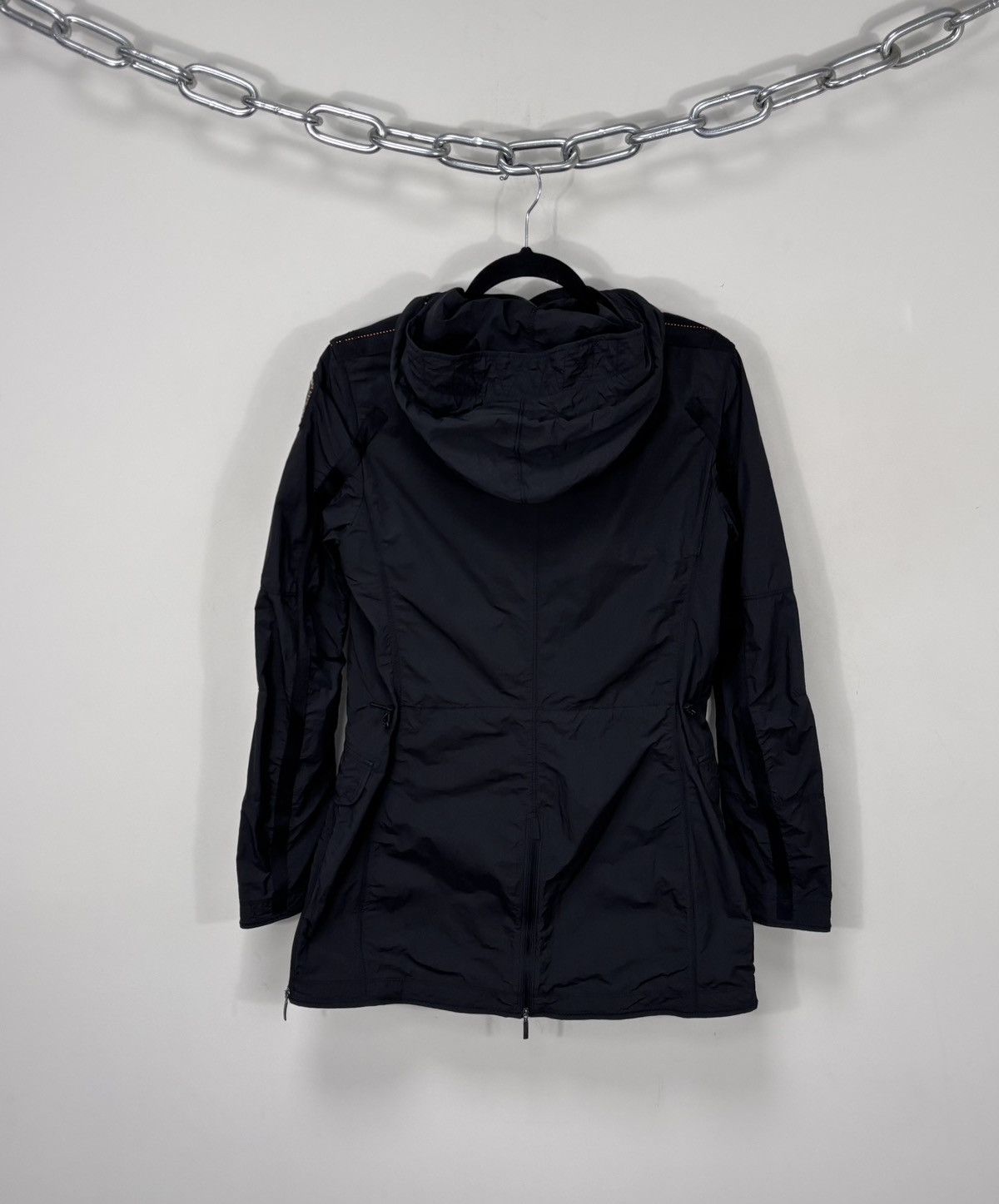 Parajumpers Parajumpers Women’s Mary Todd Black Windbreaker Jacket Coat Size M / US 6-8 / IT 42-44 - 3 Thumbnail