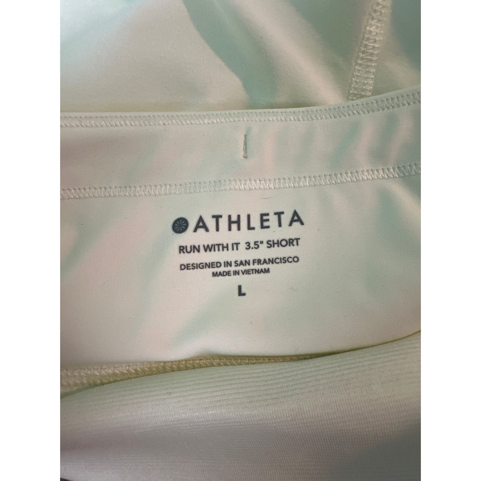 Athleta Athleta yellow pull on running duo shorts size Large Size 38" / US 16 / IT 52 - 3 Thumbnail