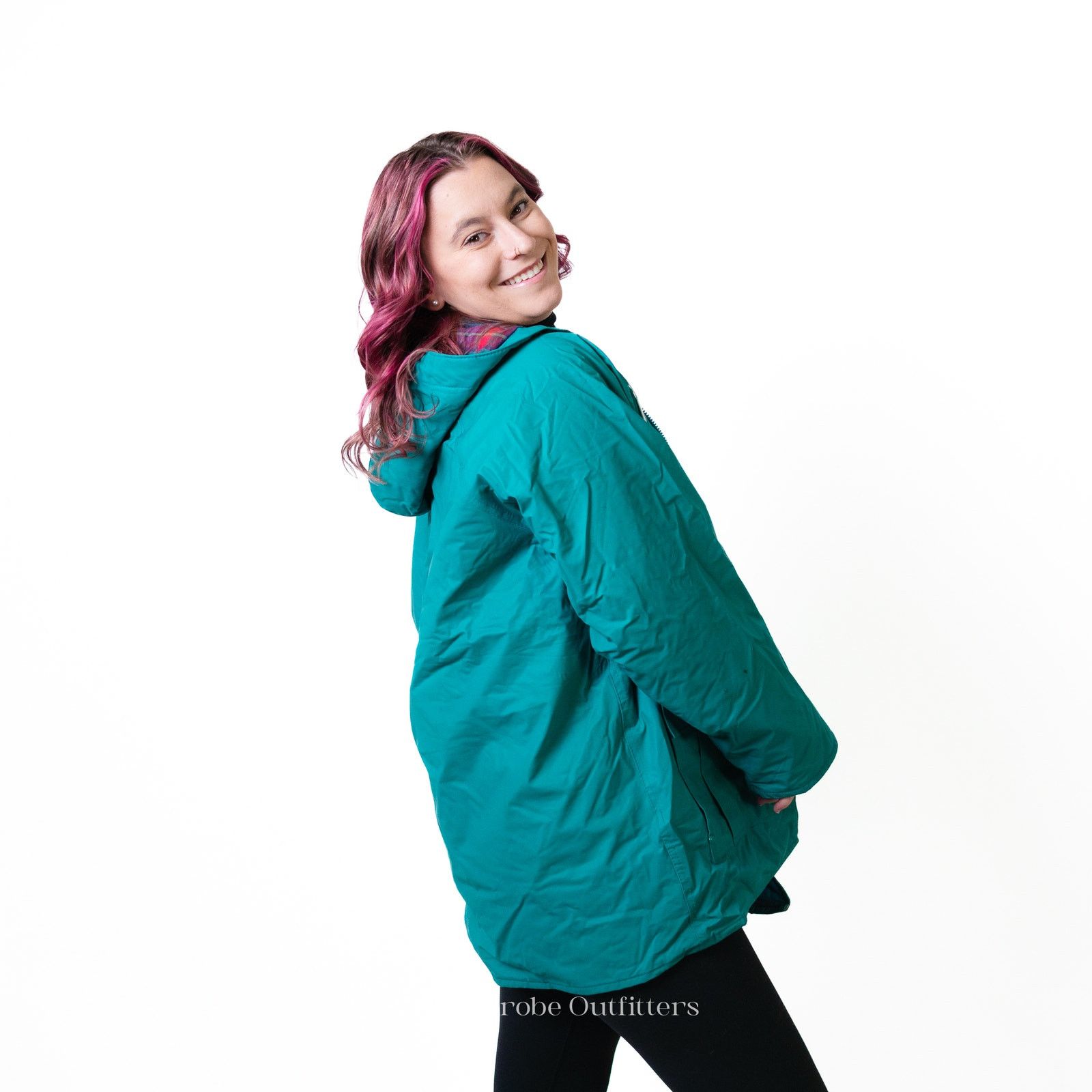 Misty Harbor Vintage Misty Harbor Teal Green All Weather Rain Coat Size L / US 10 / IT 46 - 3 Thumbnail