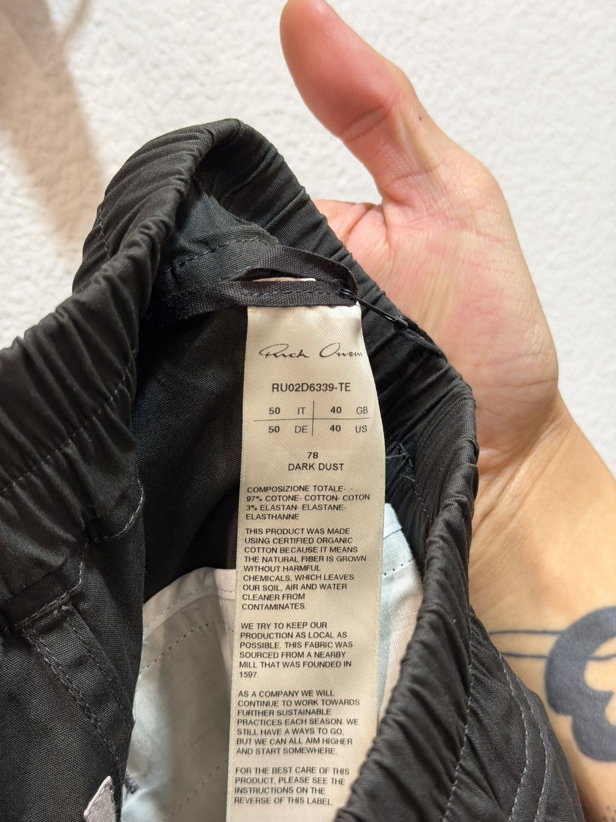 Rick Owens BNWT FW24 Cargo Bela Flare Pants 50 Size US 34 / EU 50 - 5 Thumbnail