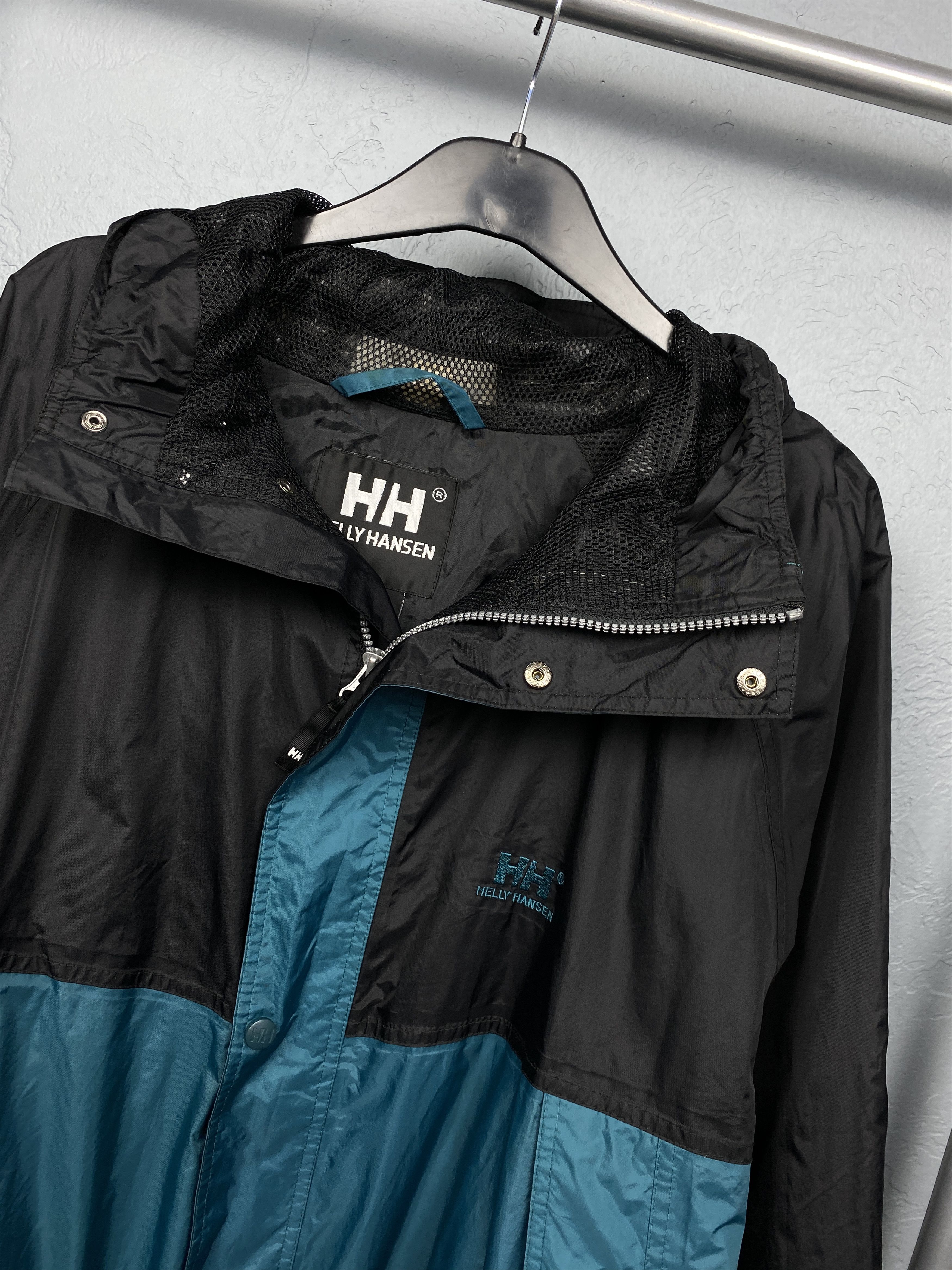 Helly Hansen Helly Hansen 90s Vintage Mens Nylon Waterproof Jacket Size US XL / EU 56 / 4 - 2 Thumbnail