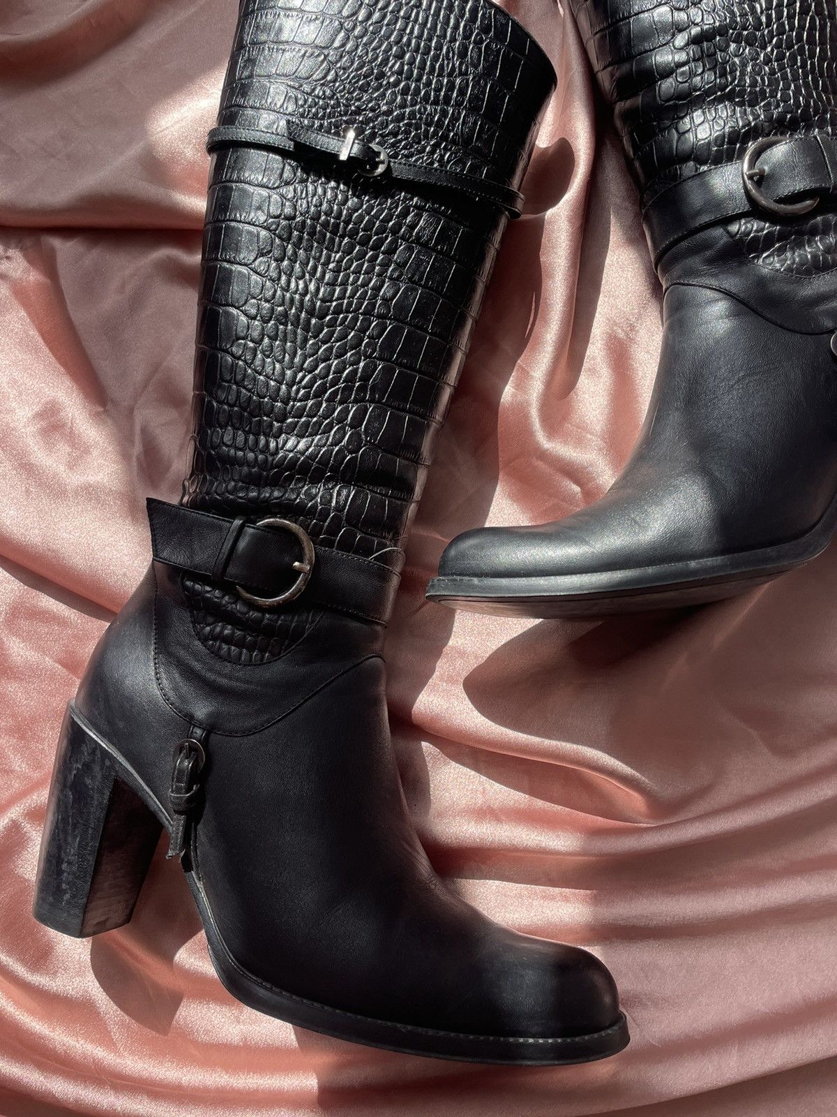 Vintage Vintage leather boots Size US 6.5 / IT 36.5 - 11 Thumbnail