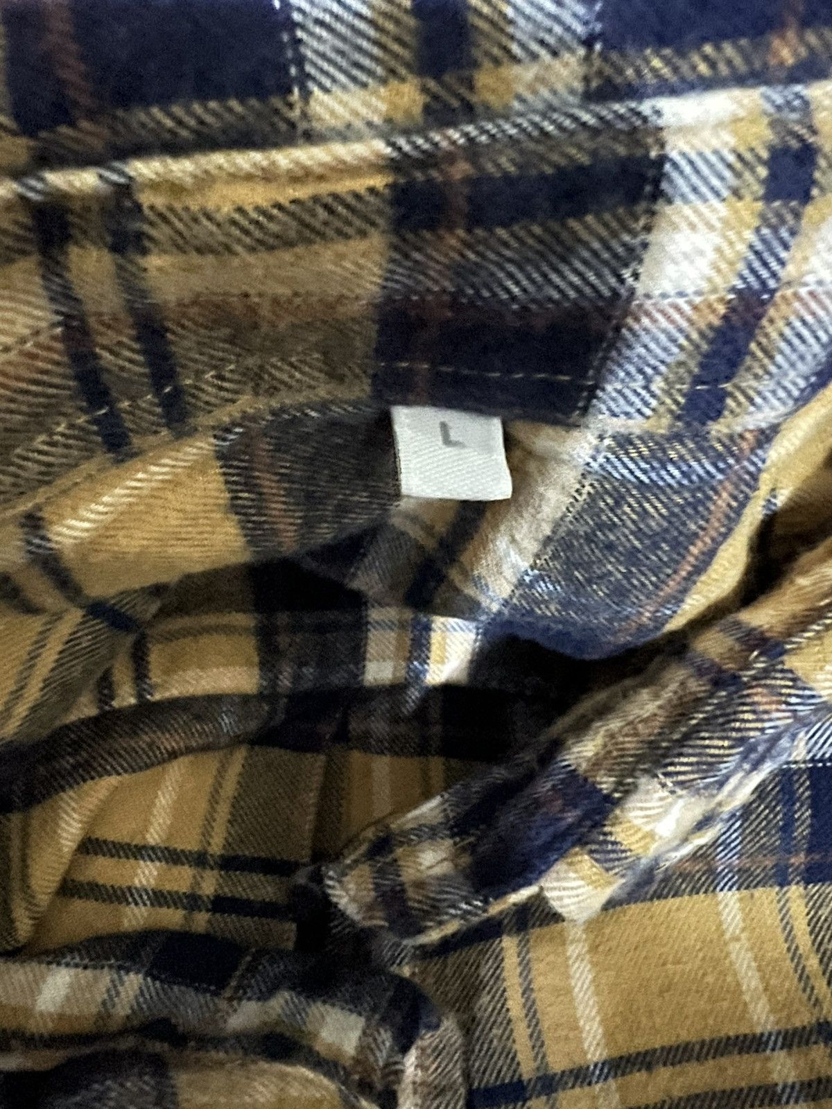 Harris Tweed Harris Tweed x Closhi Japanese Brand Button Ups Flannel Size L / US 10 / IT 46 - 6 Thumbnail