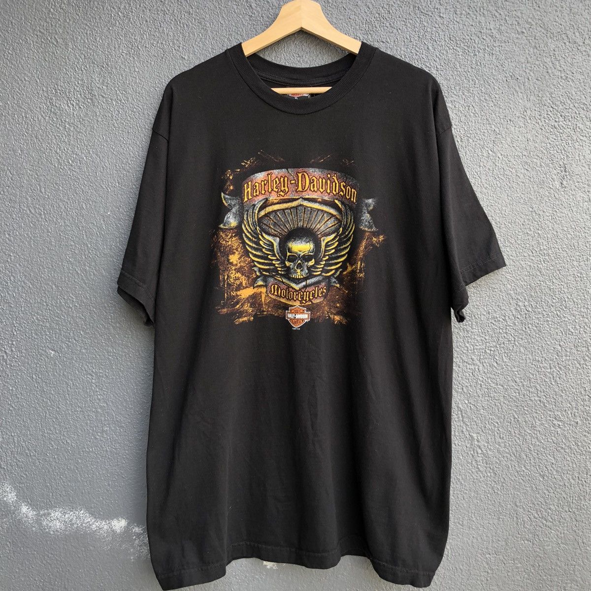 Vintage Vintage y2k ORLANDO HARLEY-DAVIDSON USA Tshirt Size US XL / EU 56 / 4 - 1 Thumbnail