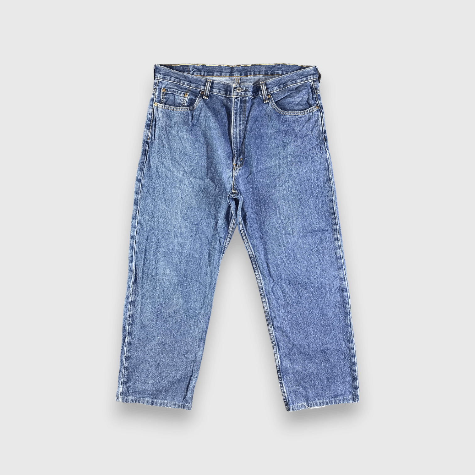 Levi's Vintage Blue Wash Levis 550 Jeans-J4126 Size US 41 - 1 Thumbnail