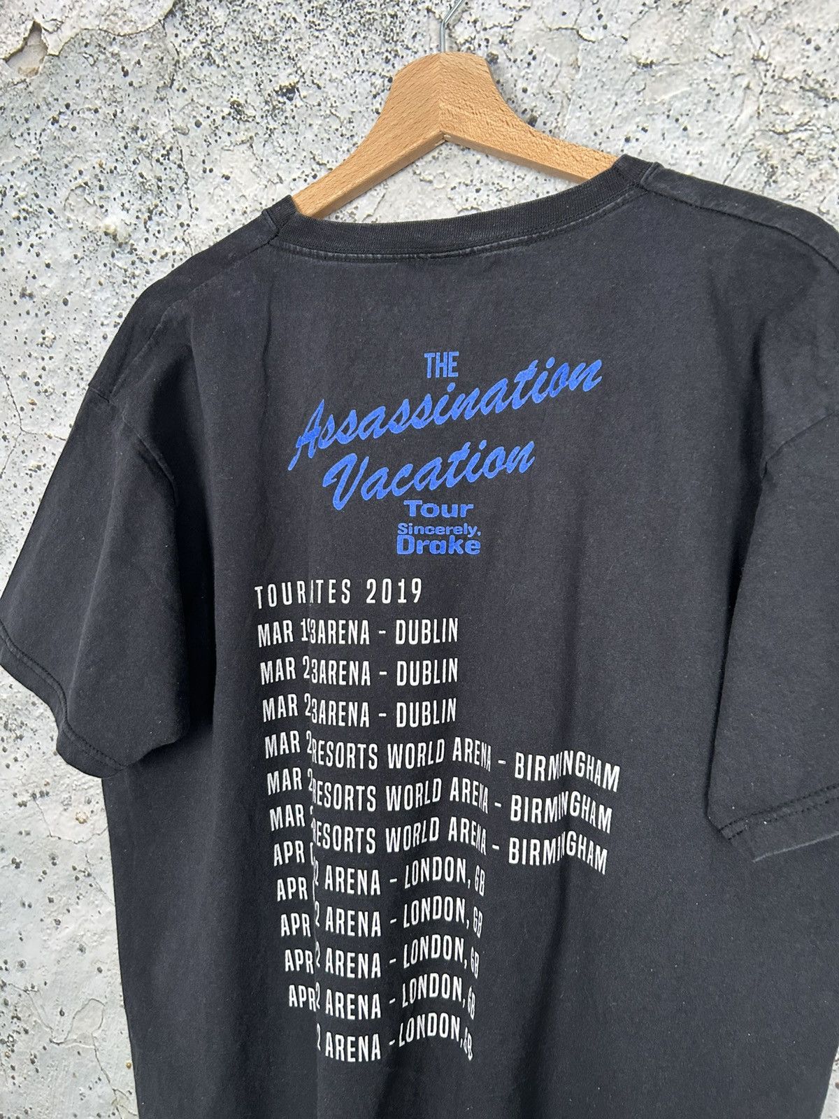 Other Drake Assassination Vacation Europe Tour Graphic Tee Rap Size US XL / EU 56 / 4 - 5 Thumbnail