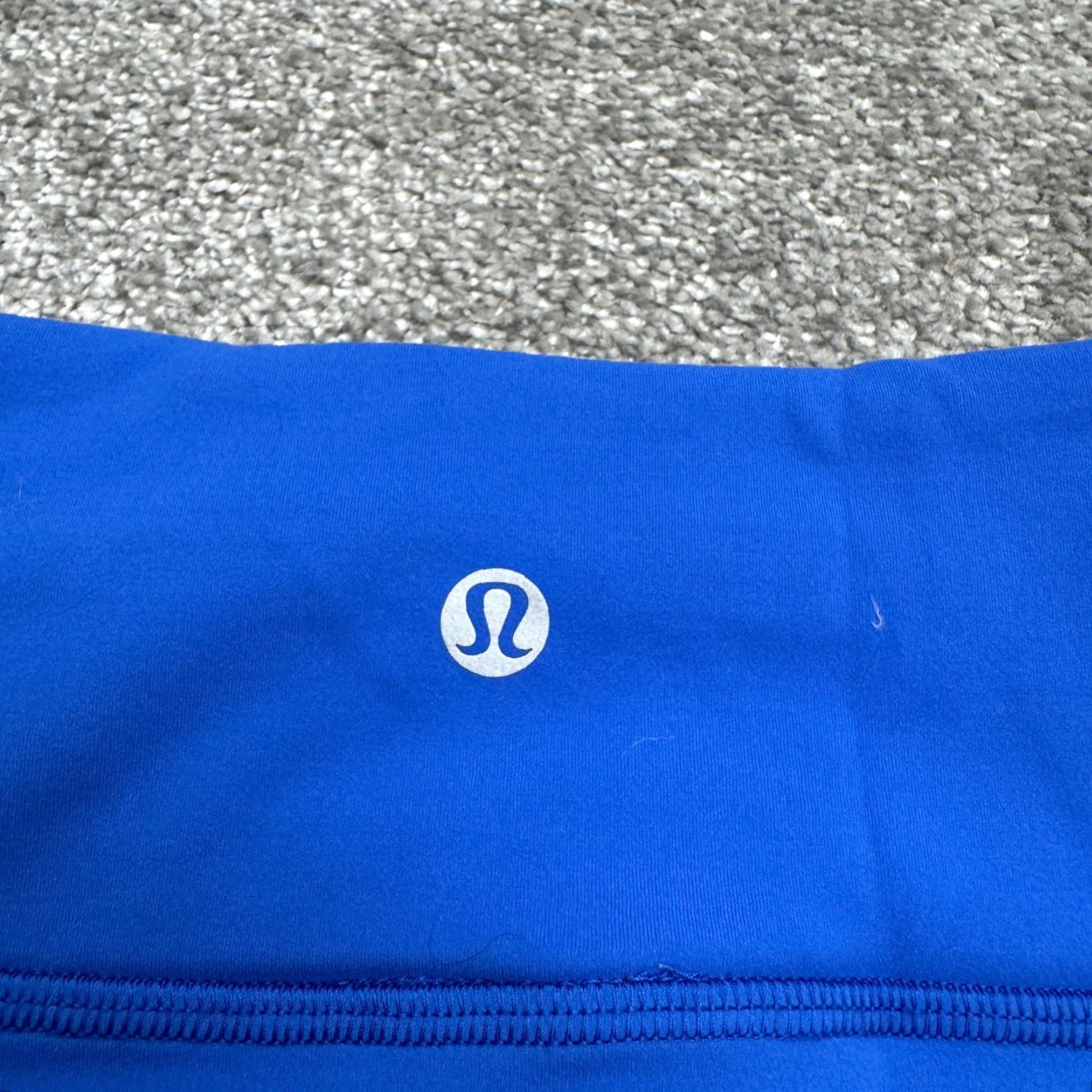 Lululemon VINTAGE Lululemon Fast And Free High Rise Yoga Leggings Womens Size 2 Blue Activewear Skinny Compression Size 26" / US 2 / IT 38 - 7 Thumbnail