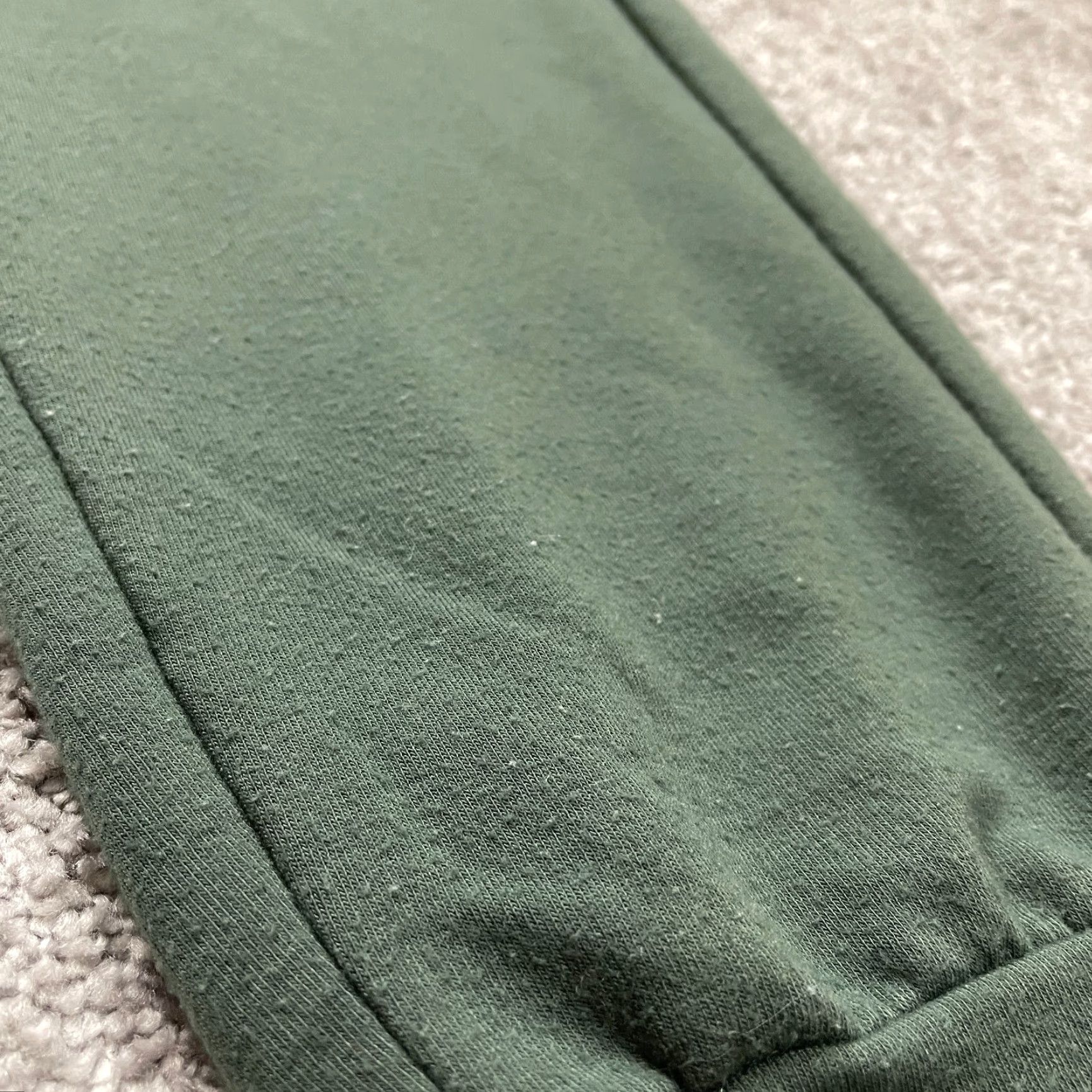 Eddie Bauer VINTAGE Eddie Bauer Lounge Jogger Pants Womens Small Green Tapered Fleece Active 28x28 Size 28" / US 6 / IT 42 - 4 Thumbnail
