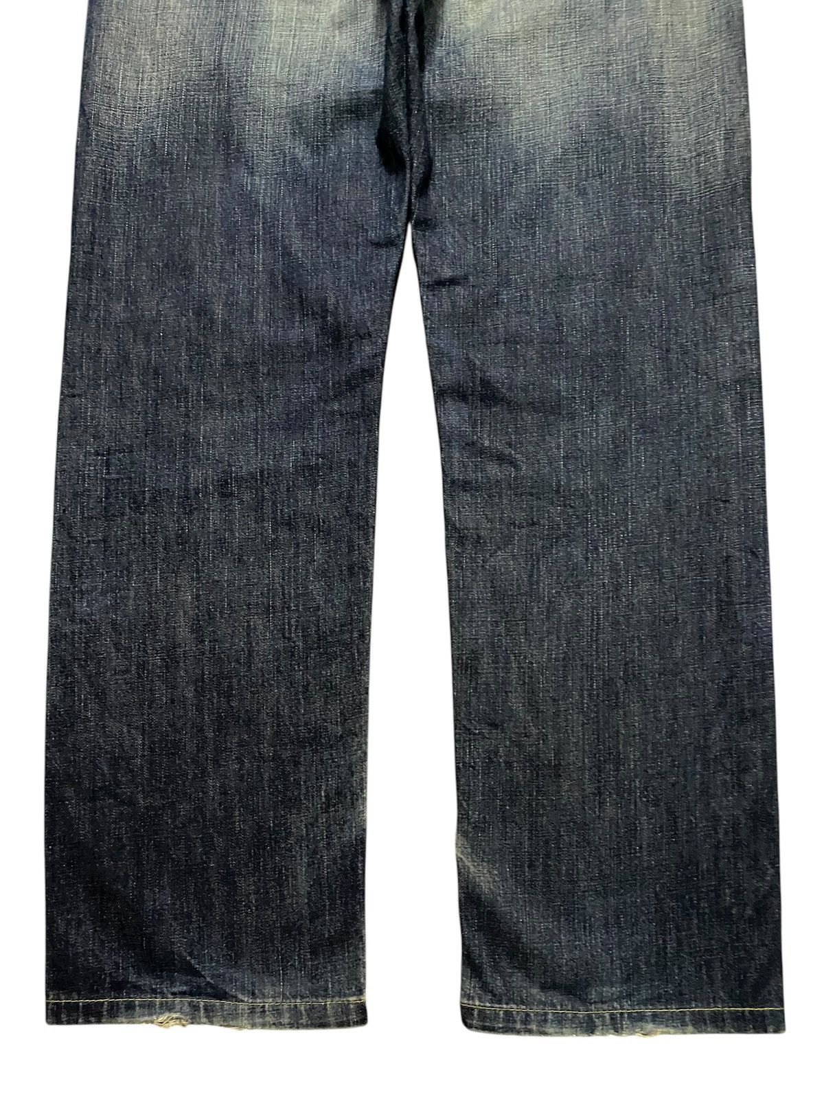 Levi's Vintagw Levis 505 Mud Wash Distressed Loose Jeans Size US 34 / EU 50 - 6 Thumbnail