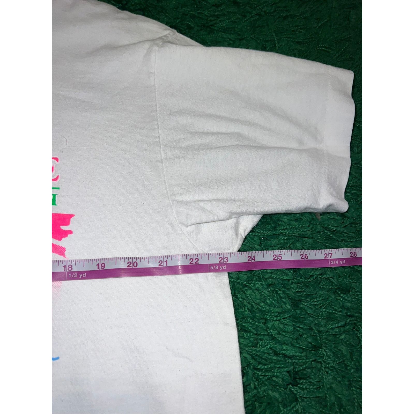 Fruit Of The Loom Vintage California Tropical Graphic White Extra Large Shirt Size US XL / EU 56 / 4 - 9 Thumbnail