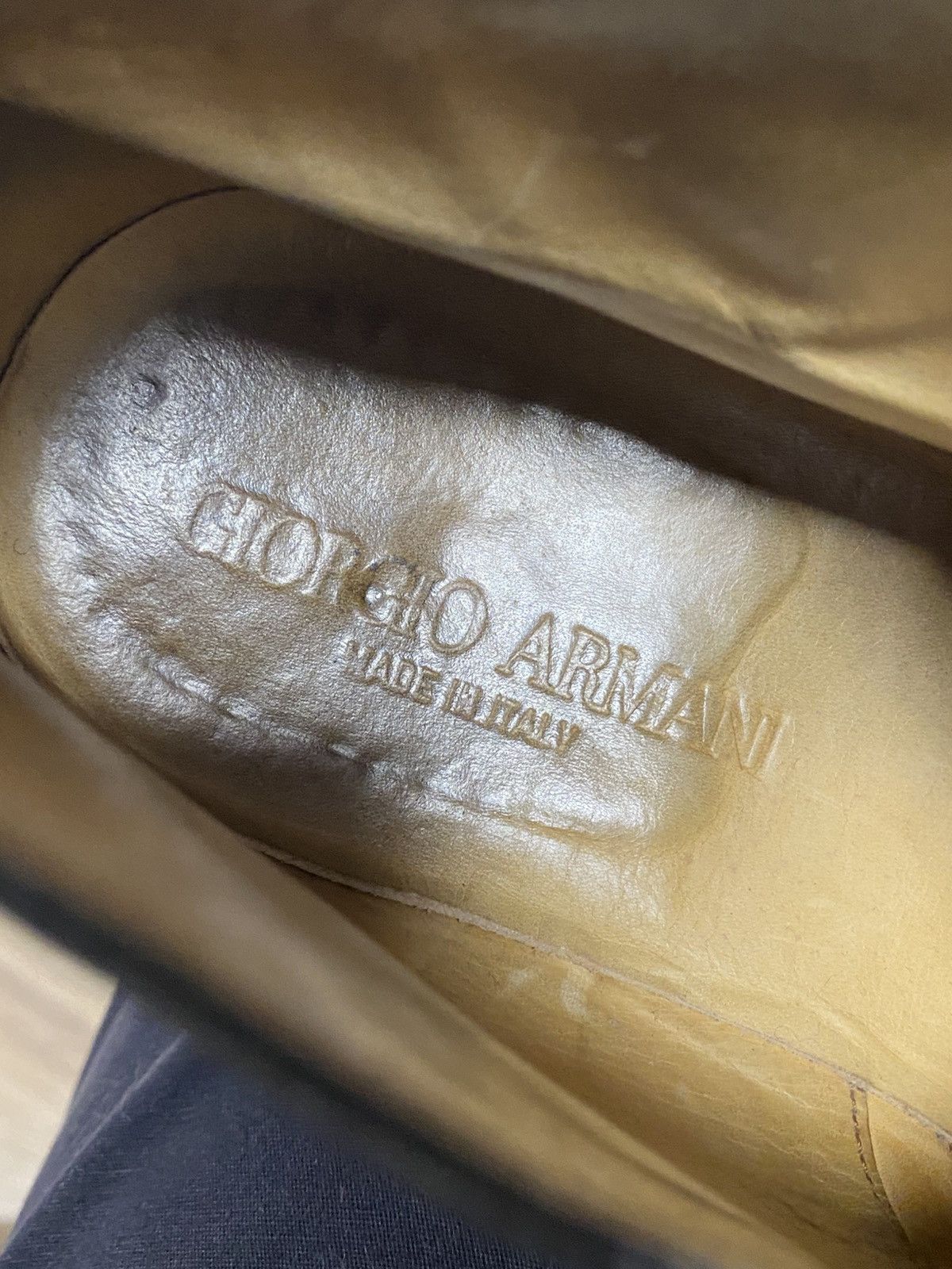 Giorgio Armani Giorgio Armani Vintage Black Leather Boots Size 8 / 42 Size US 9 / EU 42 - 4 Thumbnail