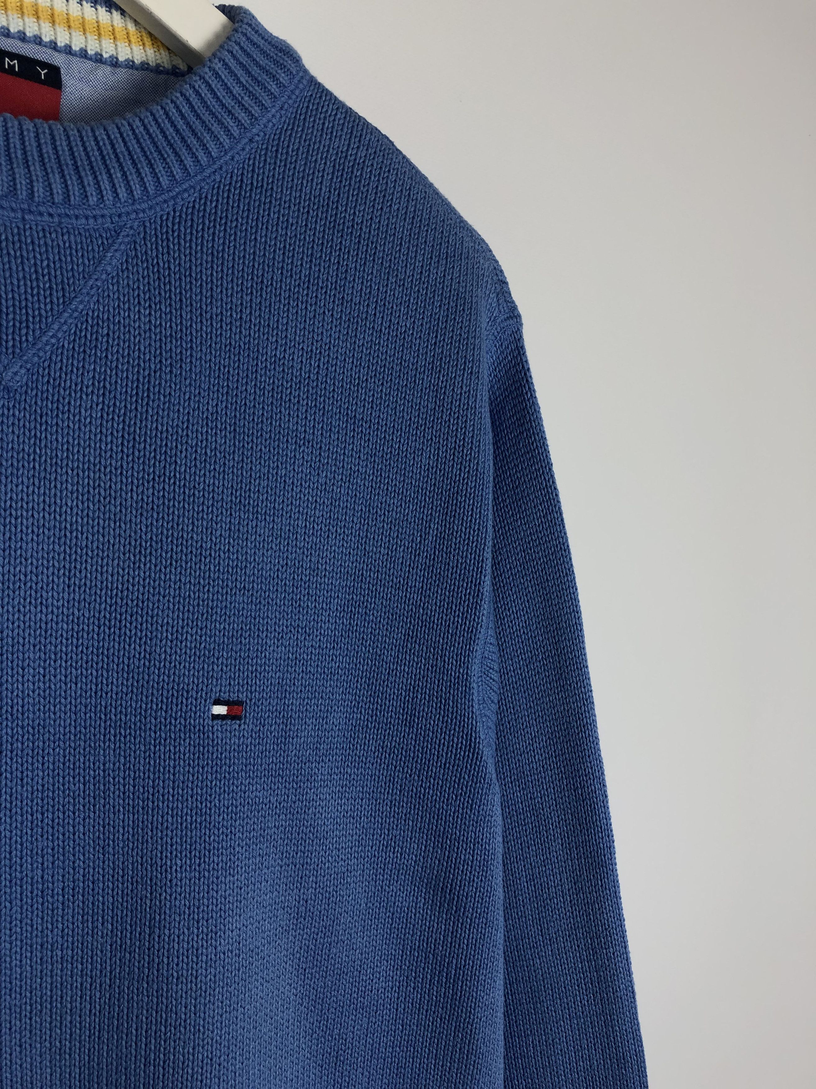 Tommy Hilfiger Tommy Hilfiger Crewneck Sweater Knit Blue size S Size US S / EU 44-46 / 1 - 3 Thumbnail
