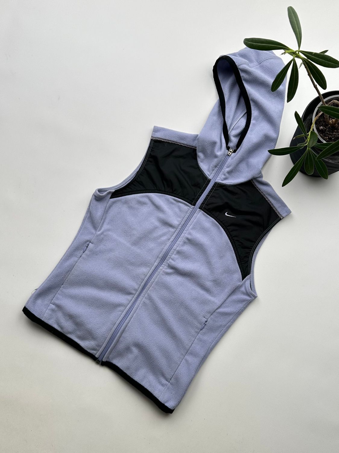 Nike Nike Vintage Fleece Hooded Vest (540) Size M / US 6-8 / IT 42-44 - 1 Thumbnail