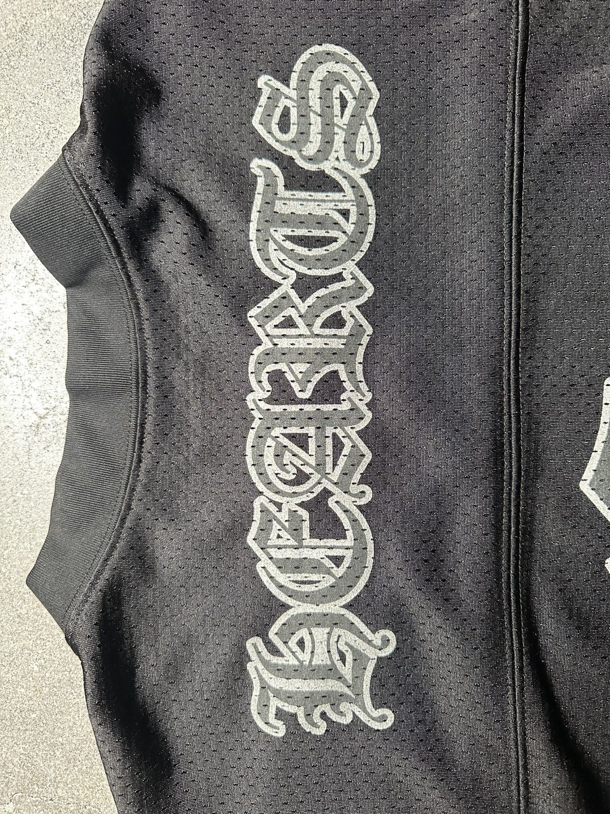 Chrome Hearts Chrome Hearts Stadium Mesh L/S Warm Up Jersey Size US XL / EU 56 / 4 - 9 Thumbnail