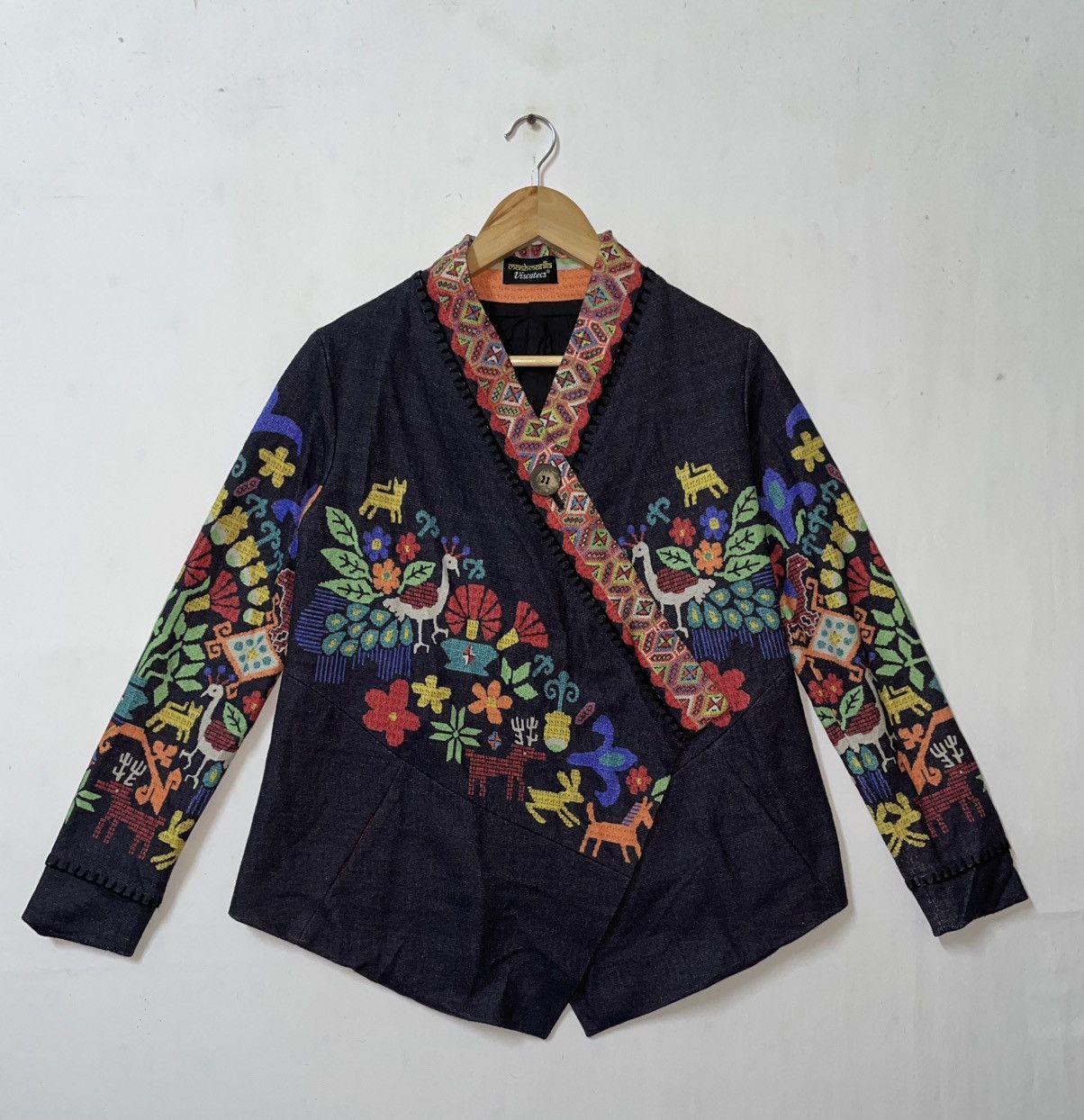 Japanese Brand Mashmania blazer Japanese Motif Embroidery Size M / US 6-8 / IT 42-44 - 1 Thumbnail