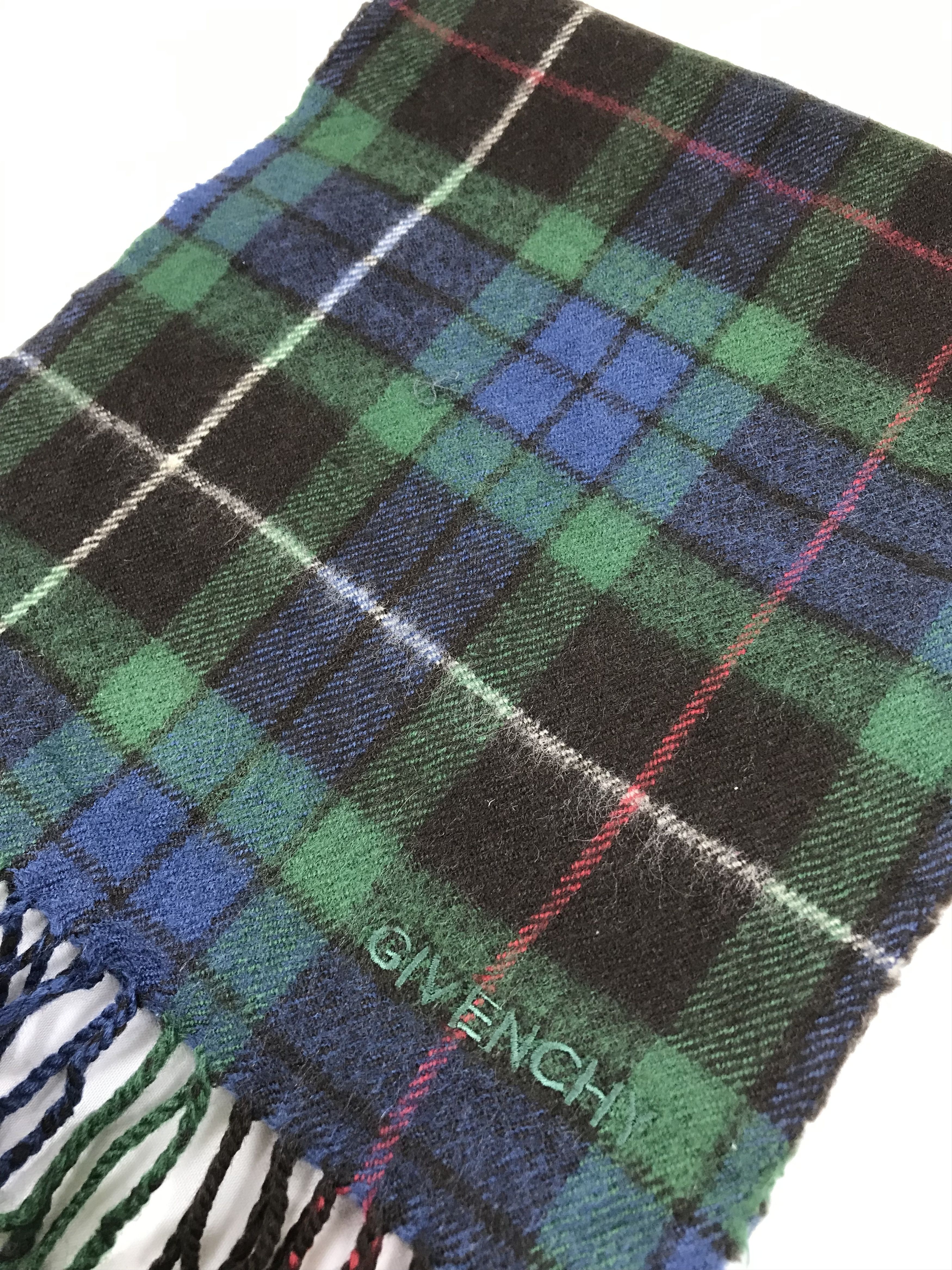 Givenchy Vintage Givenchy Luxury Scarf / Muffler / Wool Size ONE SIZE - 1 Thumbnail