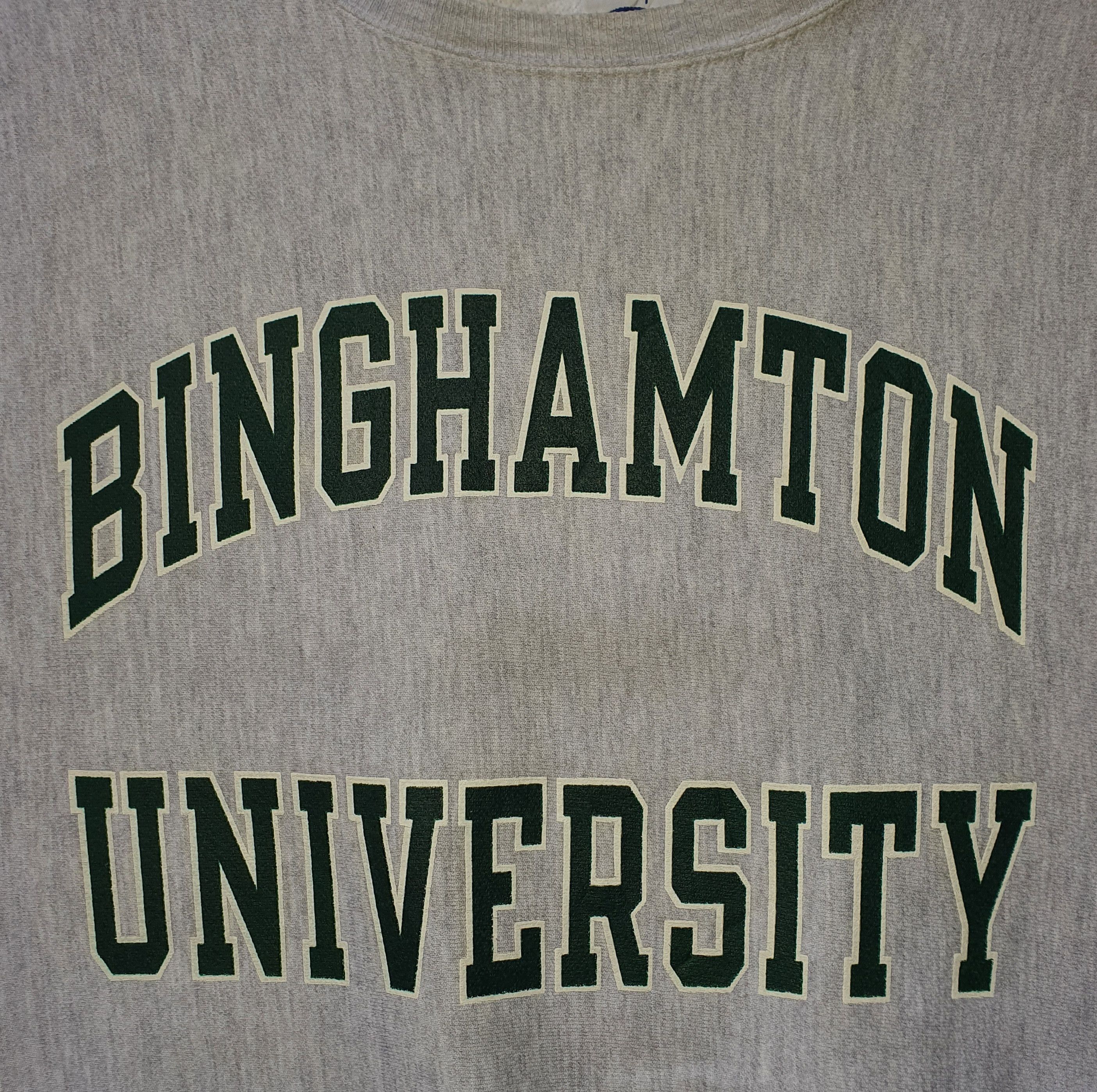 Champion × Vintage 90s Champion Binghamton University New York Sweatshirt L Size US L / EU 52-54 / 3 - 5 Thumbnail