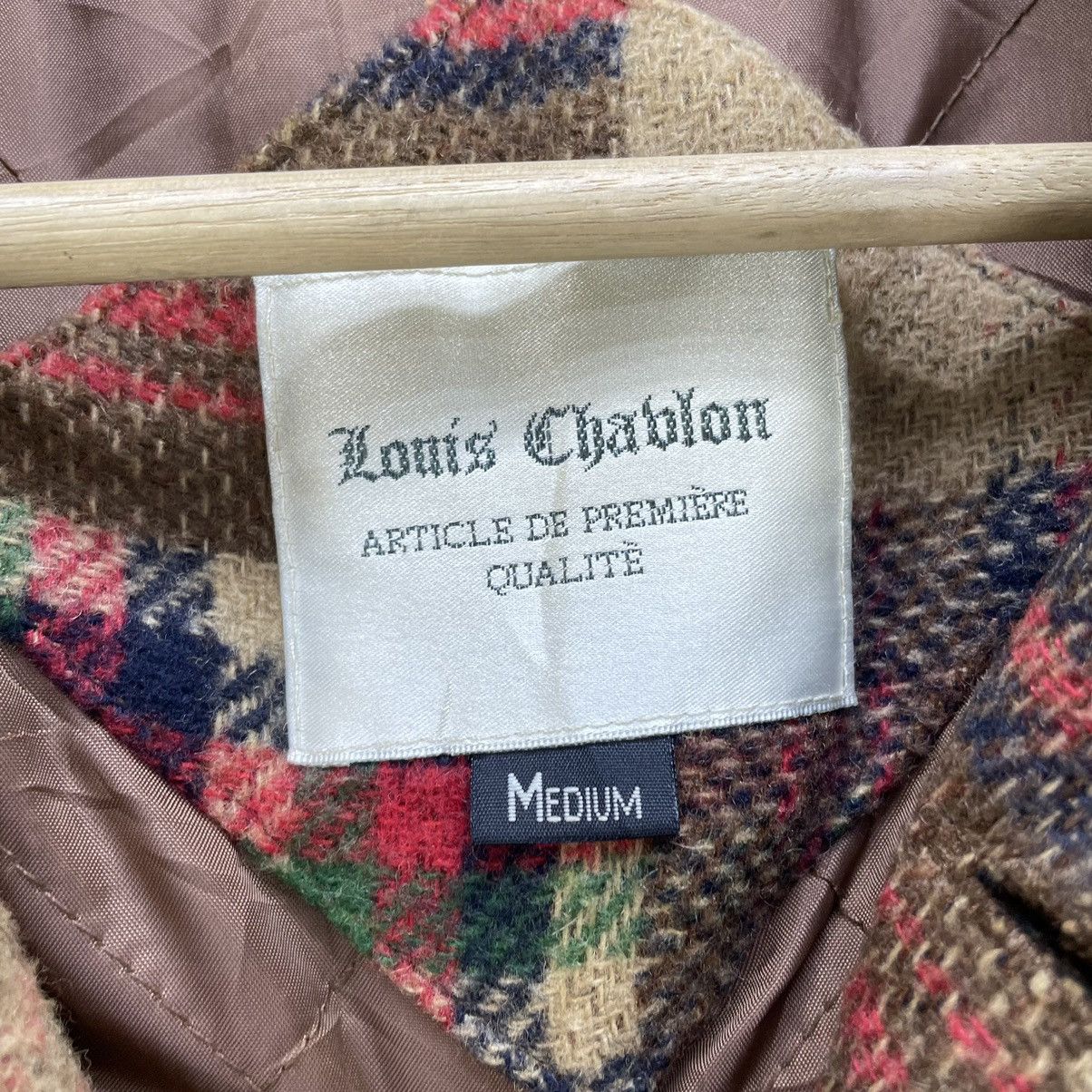 Native 🔥Vintage Brand Louis Chablon Pacthwork Aztec Wool Jacket Size M / US 6-8 / IT 42-44 - 10 Thumbnail