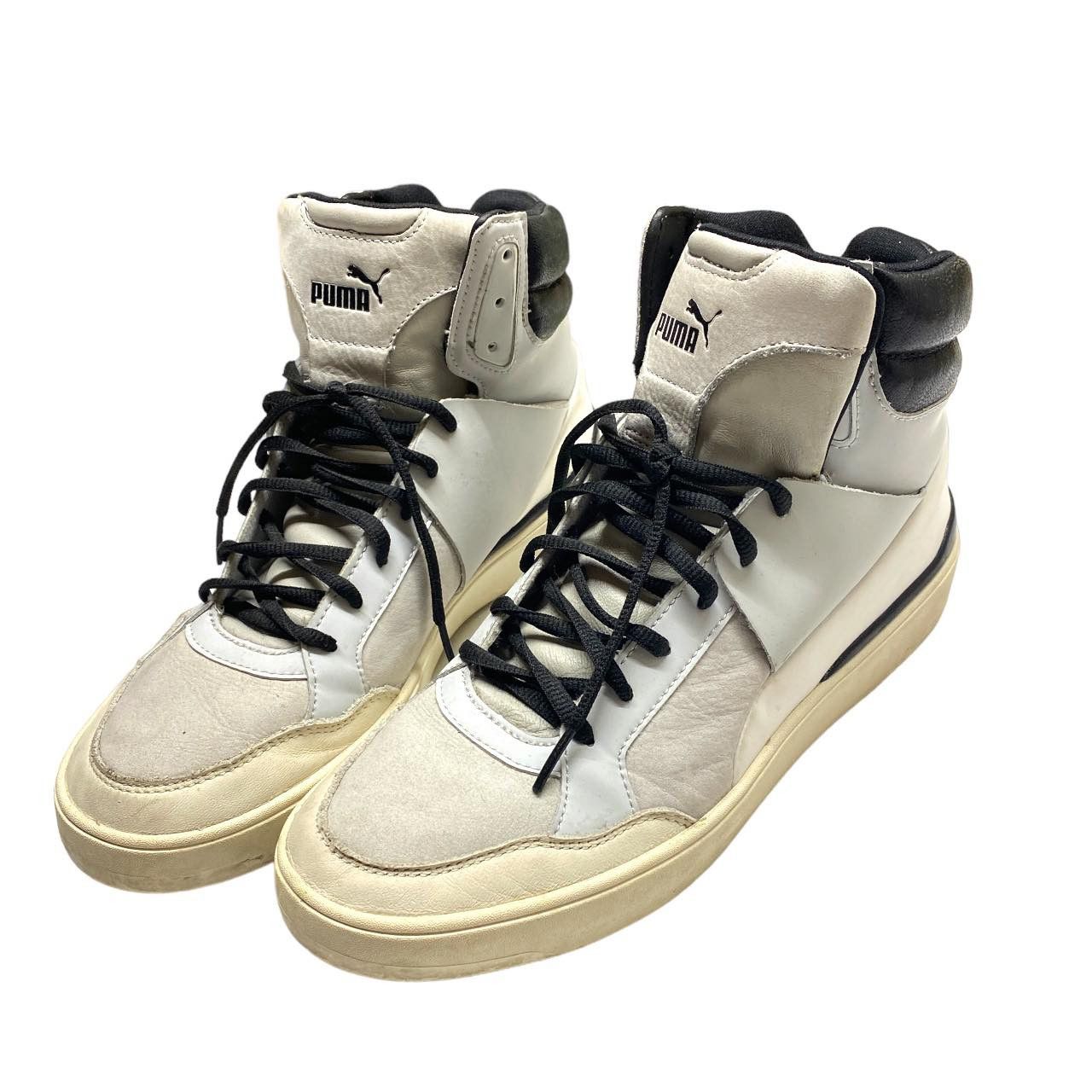 Alexander McQueen Puma Collab Designer High Top Sneakers