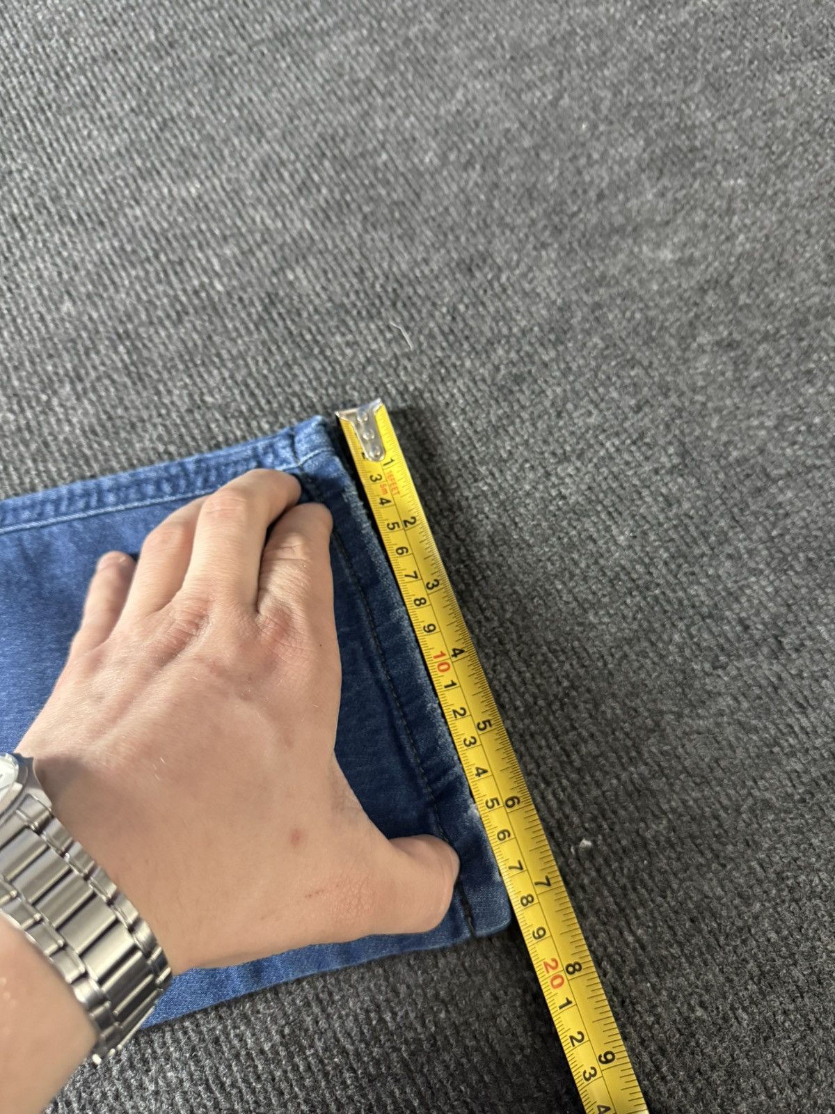 Diesel 00s Y2K Diesel Distressed Jeans Slim Stretch Denim Blue Size US 32 / EU 48 - 24 Thumbnail