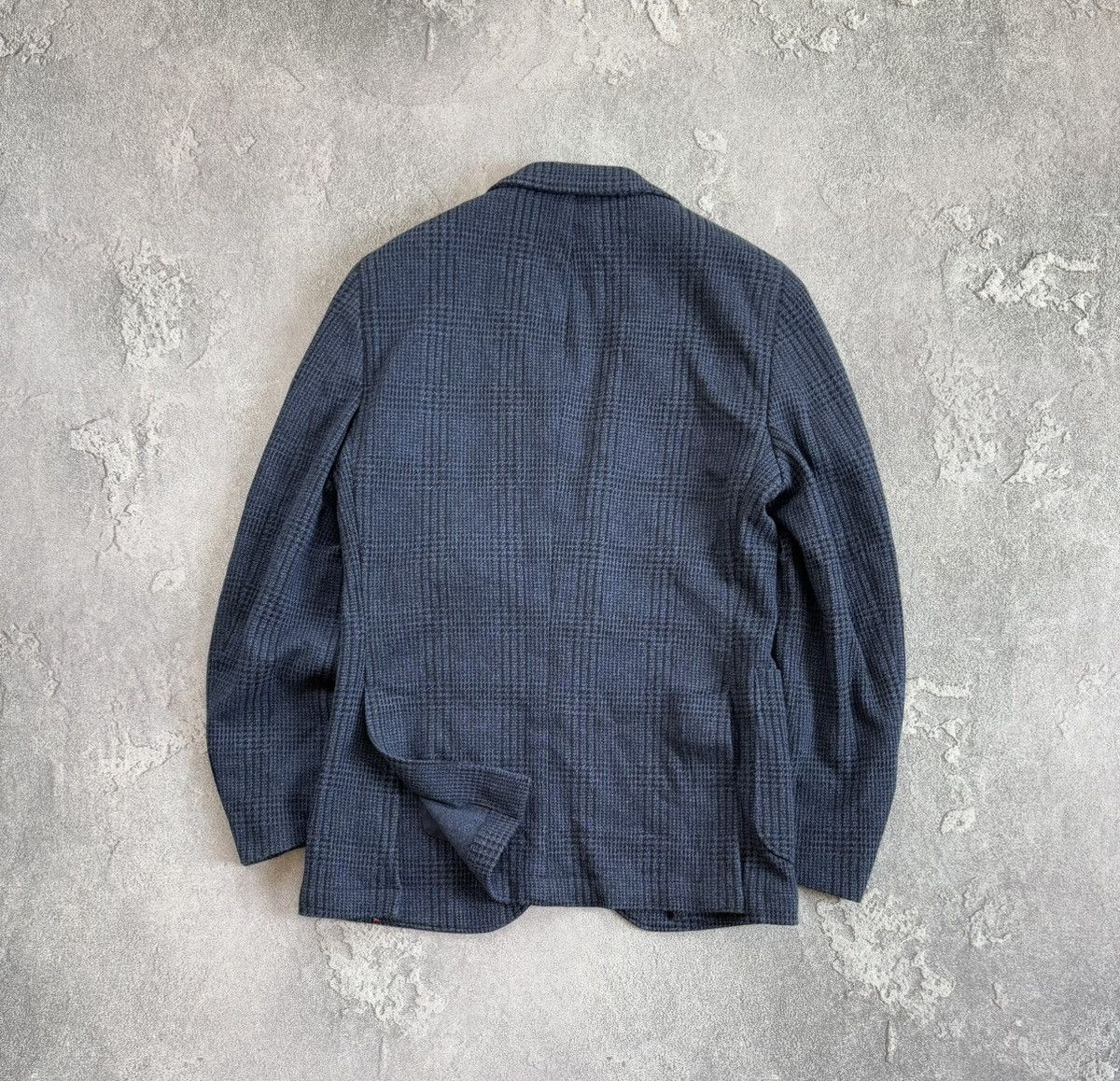 Designer × Hackett Hackett 38R MYF checkered knitwear blazer jacket button Size 38R - 16 Thumbnail