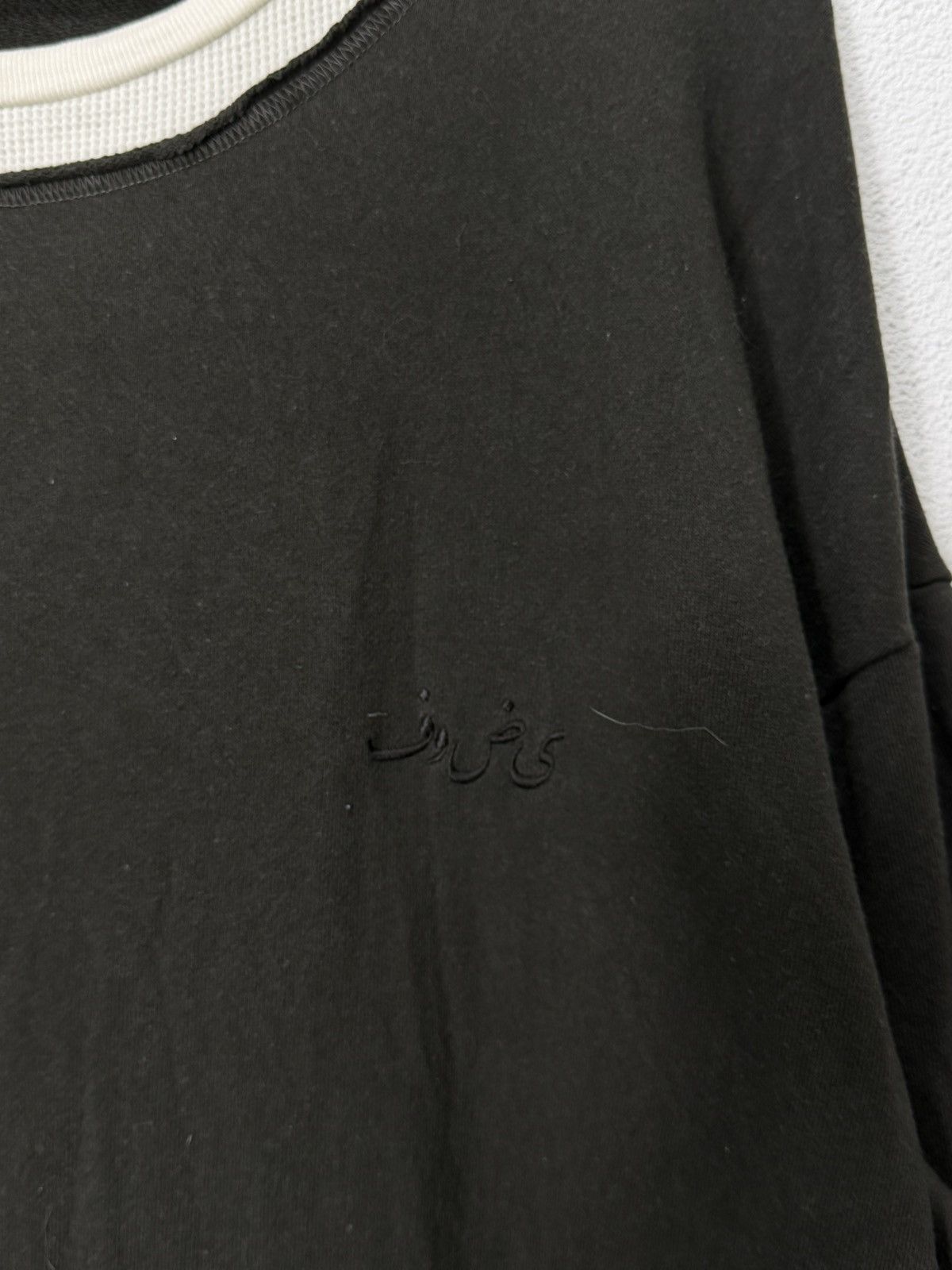 Undercover Undercover Double Layered Sweater 'Charcoal' Size ONE SIZE - 4 Thumbnail