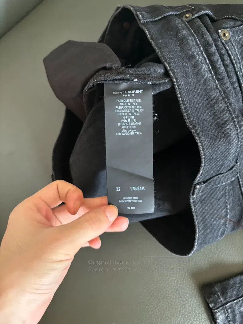 Saint Laurent Paris Saint Laurent Paris Jeans Size US 32 / EU 48 - 6 Thumbnail