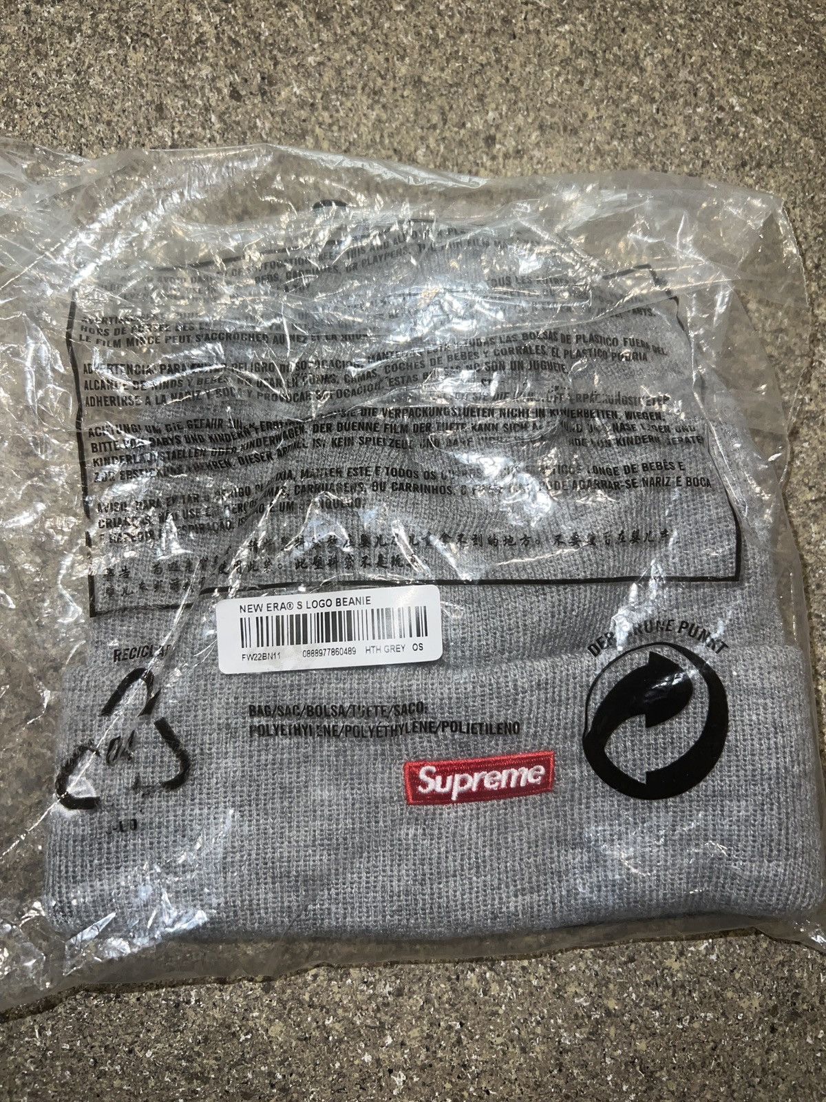 Supreme Supreme S Logo Beanie Size ONE SIZE - 2 Thumbnail