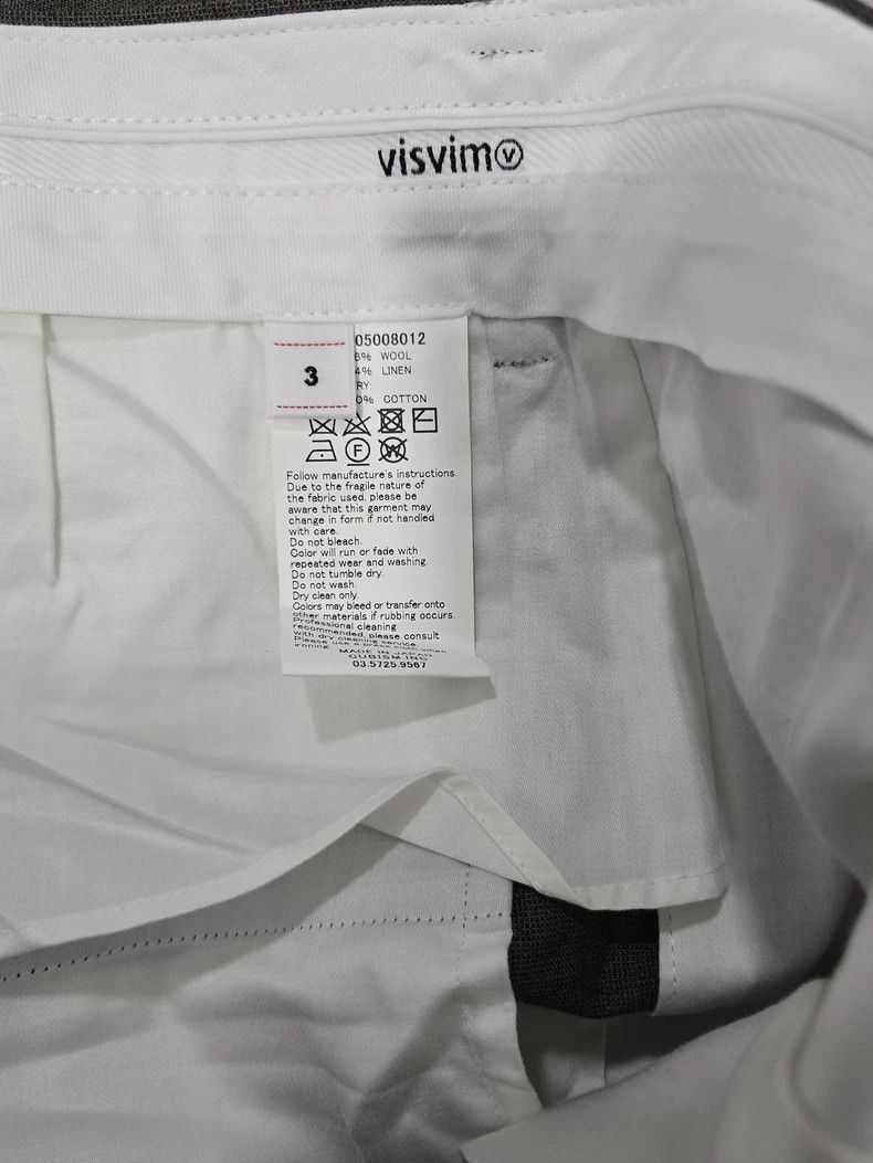 Visvim VisvimVisvim Wool Linen Pants Size 3-2504 Size US 34 / EU 50 - 7 Thumbnail