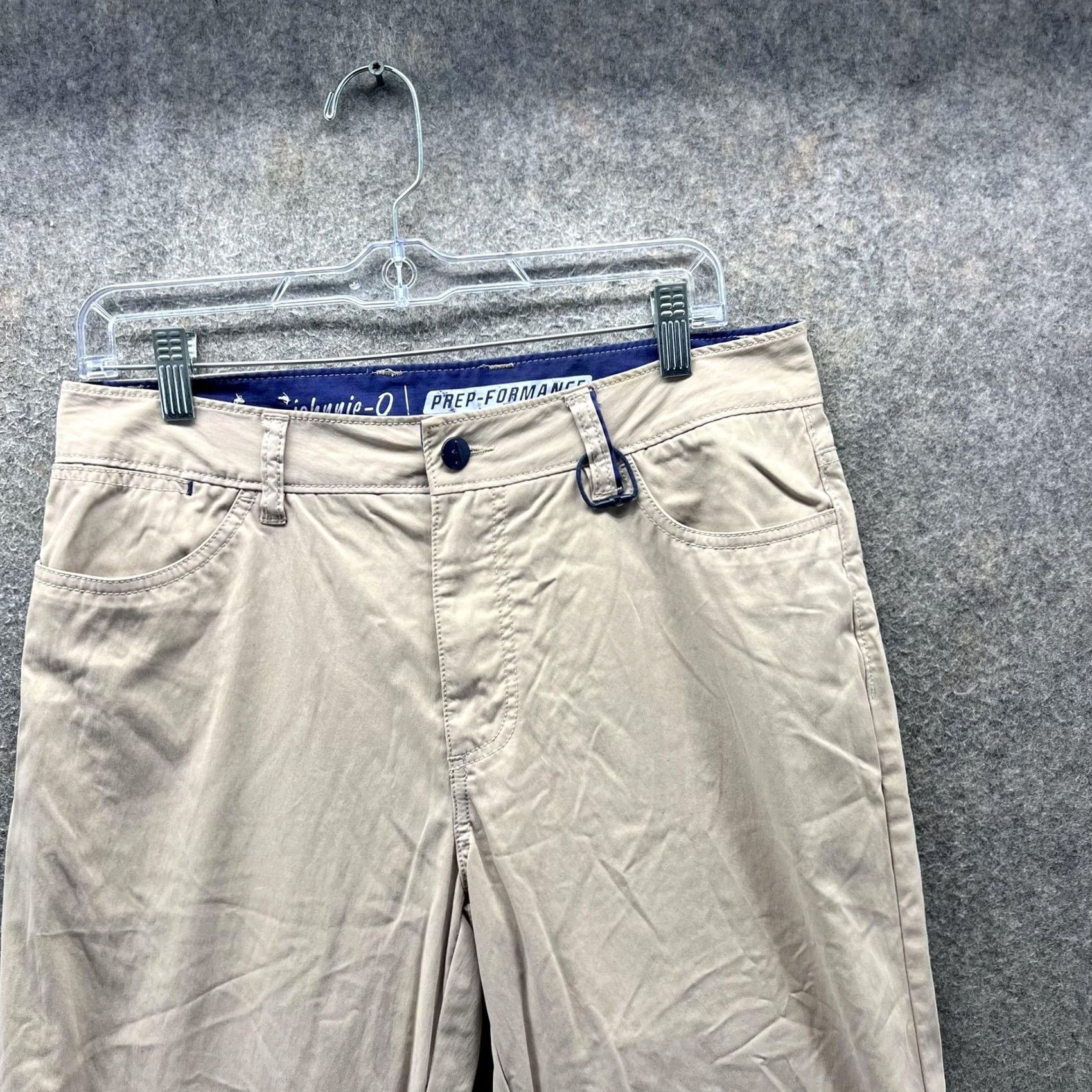 johnnie-O johnnie-O Pants Mens 32x32 Khaki Prep-Formance Stretch Golf Casual Chino Size US 32 / EU 48 - 7 Thumbnail