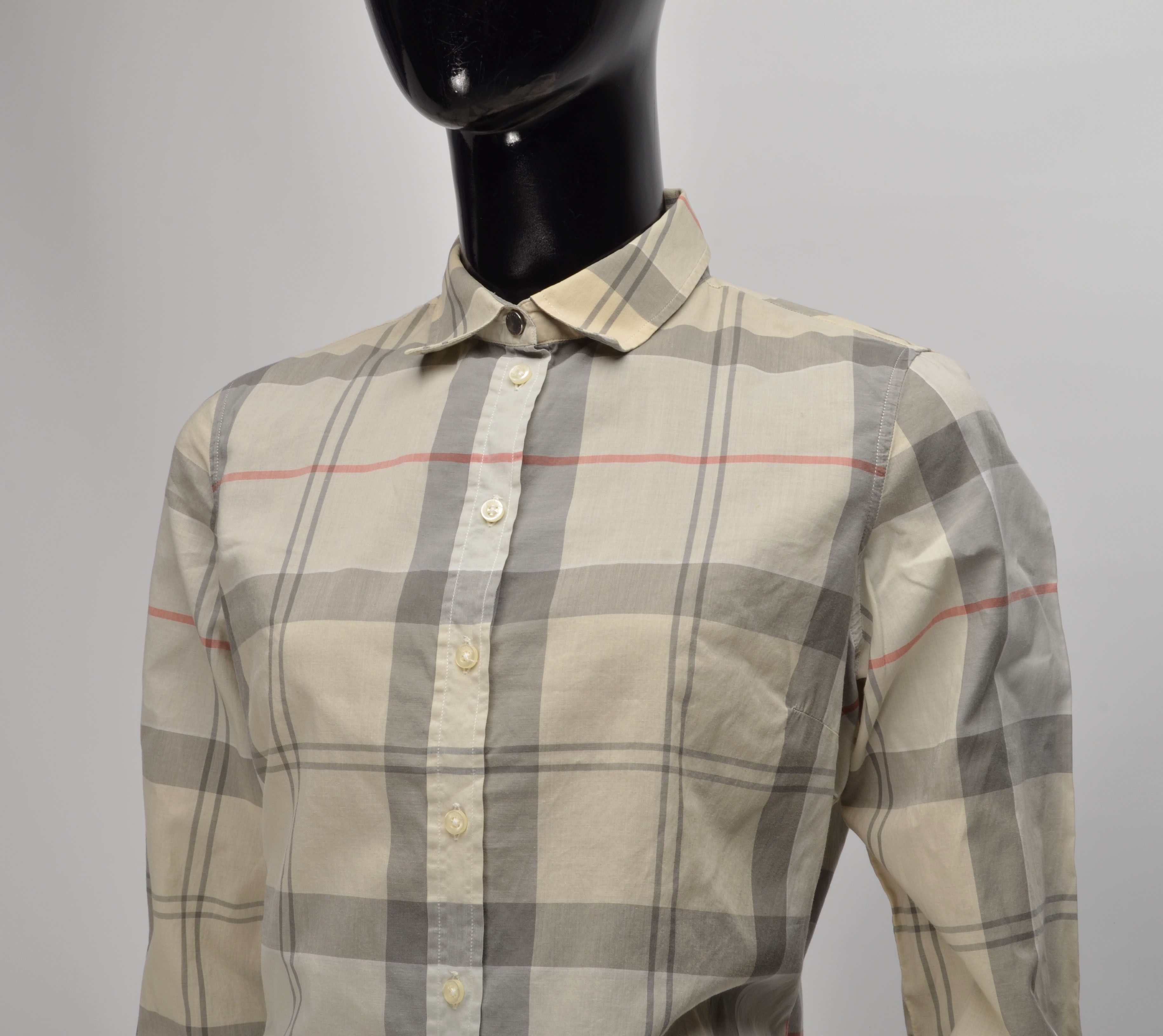 Barbour Barbour Dress Tartan Plaind Long Sleeve Button Up Shirt Size M / US 6-8 / IT 42-44 - 2 Thumbnail