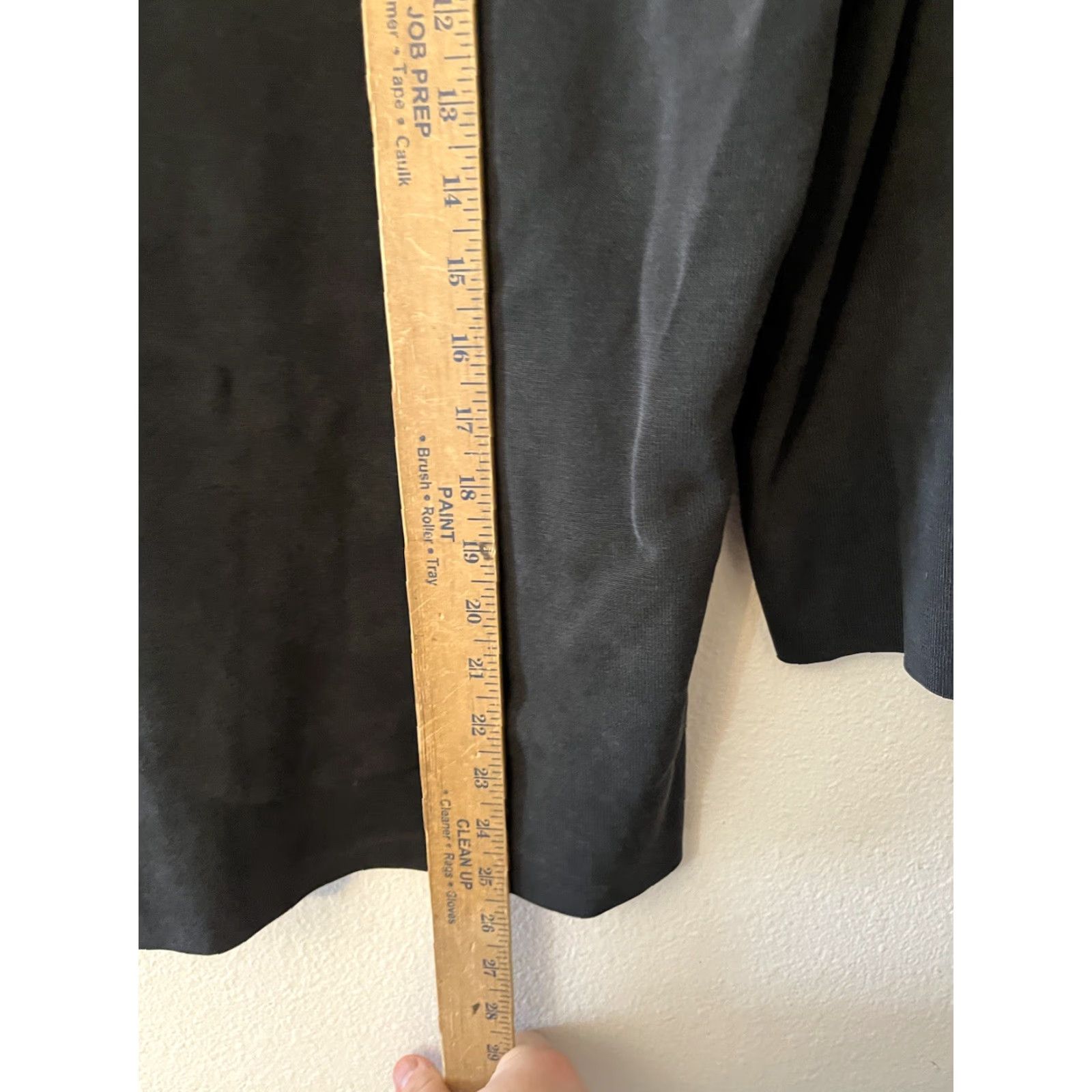 Loft Ann Taylor Loft Long Sleeve Black Knit V Neck Sweater Size XL 3/4 Sleeve Loft Pullover Women Knit 100% Cotton Casual Workwear Size XL / US 12-14 / IT 48-50 - 4 Thumbnail