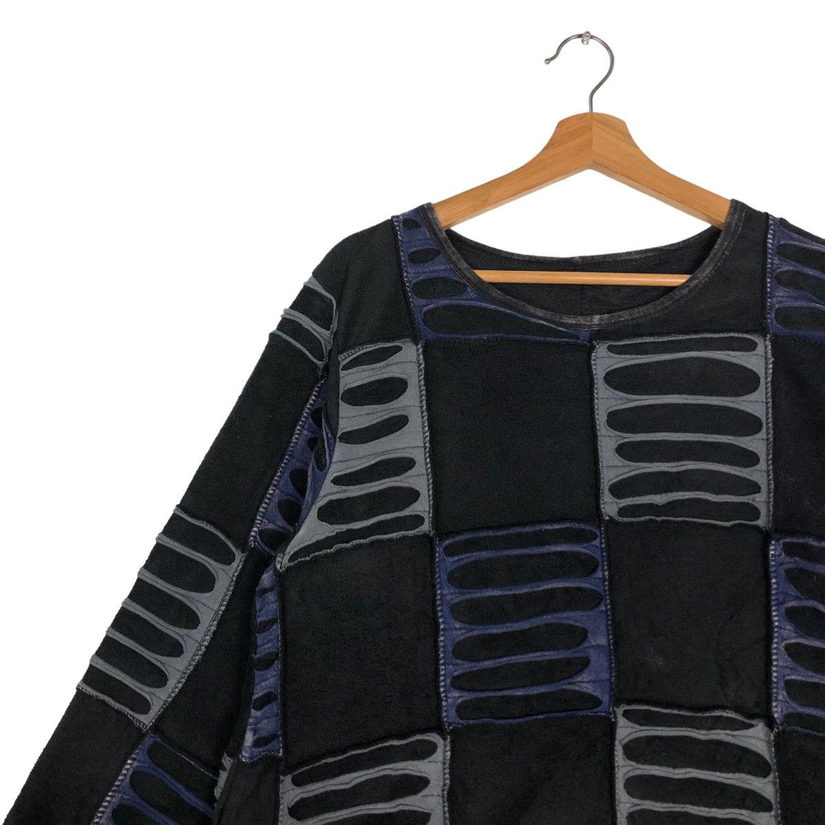 Japanese Brand 🔥Long Sleeve Distressed Design Sweatshirt Inspire Kapital Size US M / EU 48-50 / 2 - 7 Thumbnail