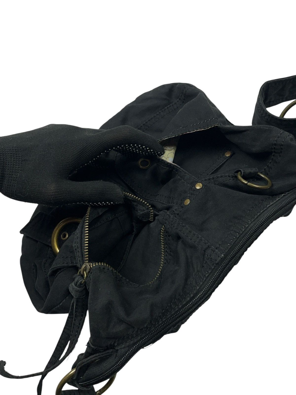 Vintage Vintage y2k Crossbody Bag Diesel Style Multi Pocket Size ONE SIZE - 7 Thumbnail