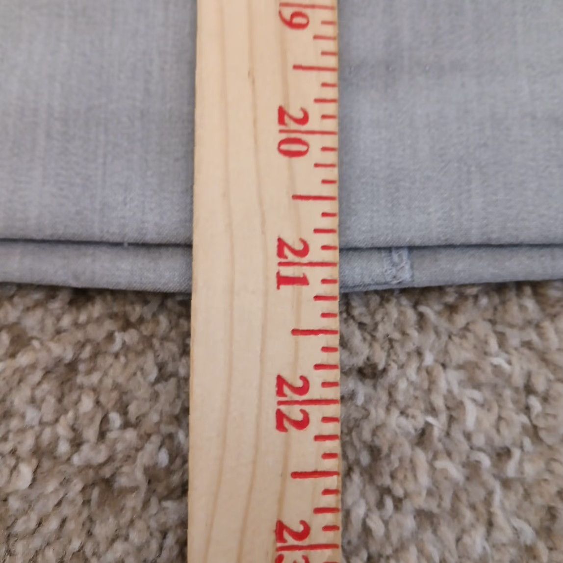 Worthington Worthington Skirt Women Knee Length Gray Lined Slit Size 8 Pencil Straight Fashionable" Size 30" / US 8 / IT 44 - 6 Thumbnail